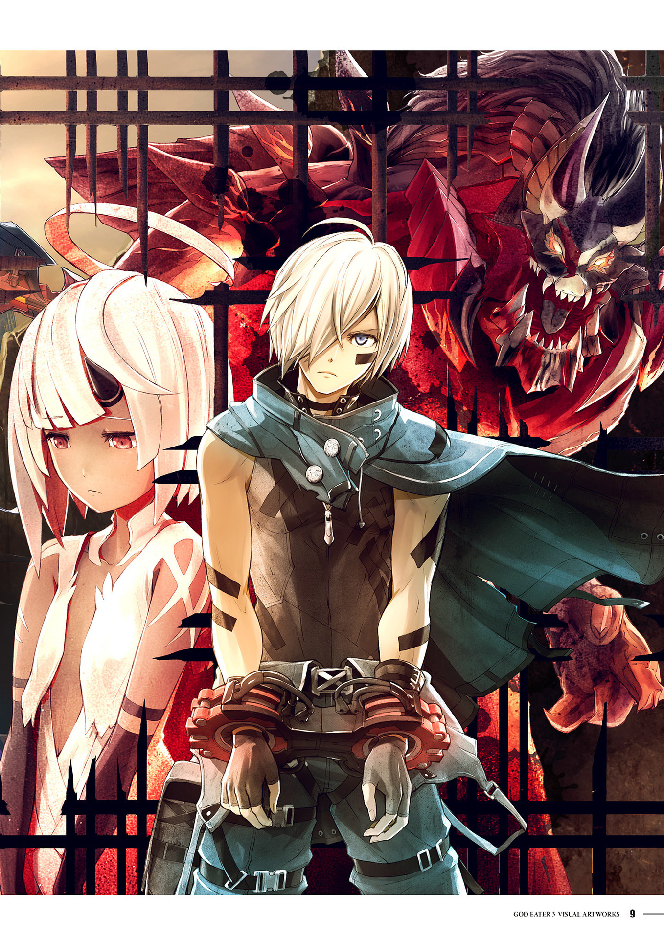 噬神者3美术设定集godeater3visualartworks