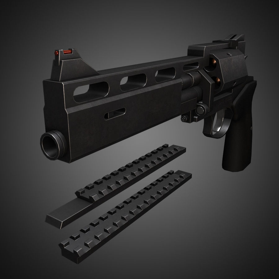 俄罗斯rsh127127毫米大口径左轮手枪