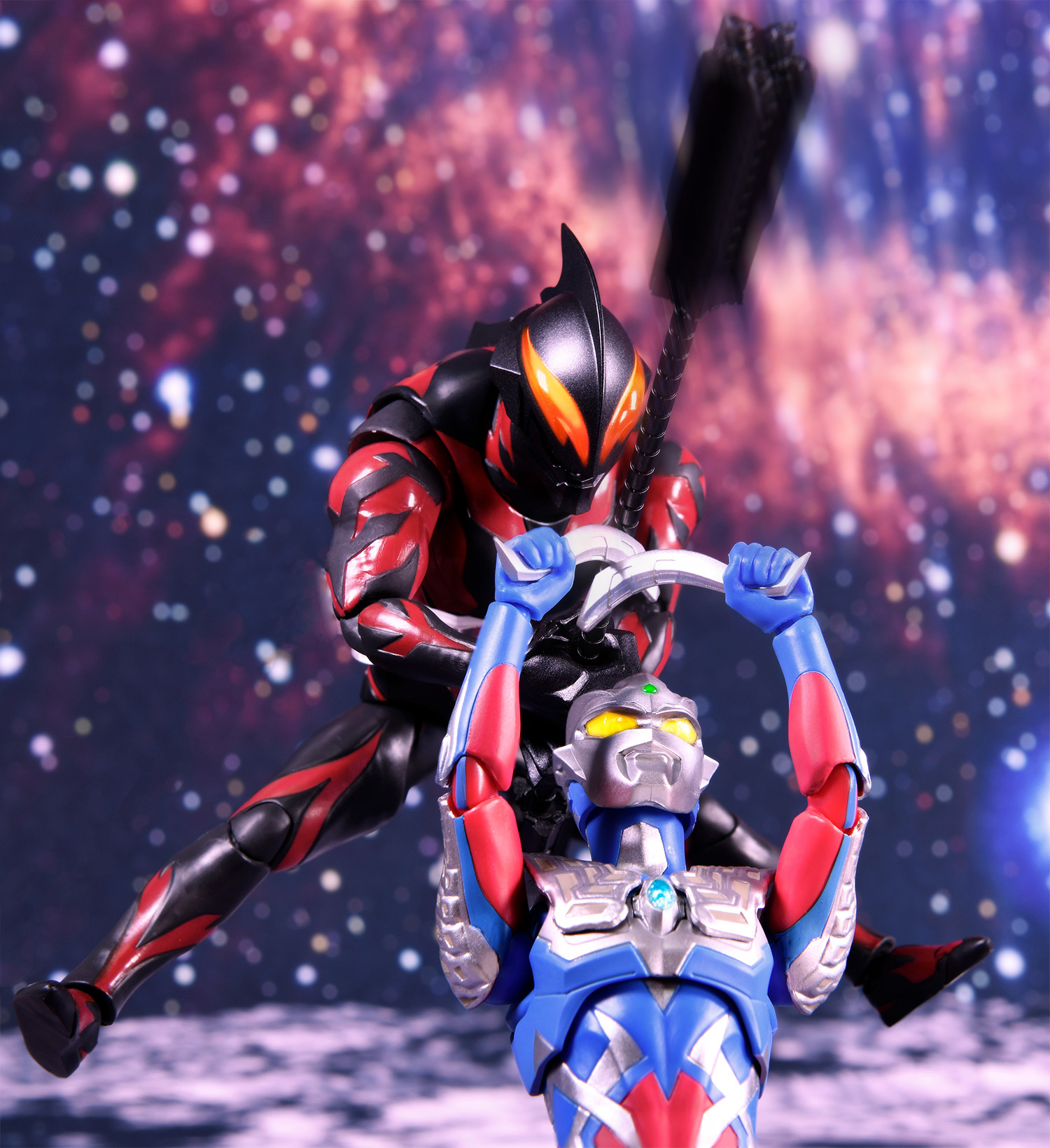 shf赛罗奥特曼vs贝利亚奥特曼