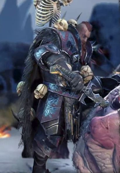 战锤全面战争游戏中各派系传奇领主结局野兽人诺斯卡混沌勇士