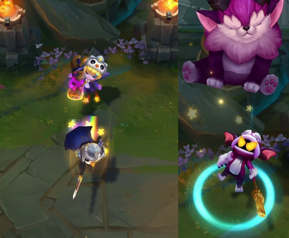 小炮皮肤模型:小法模型:2020灭世系列皮肤:玛尔扎哈,大树,赛恩玛尔