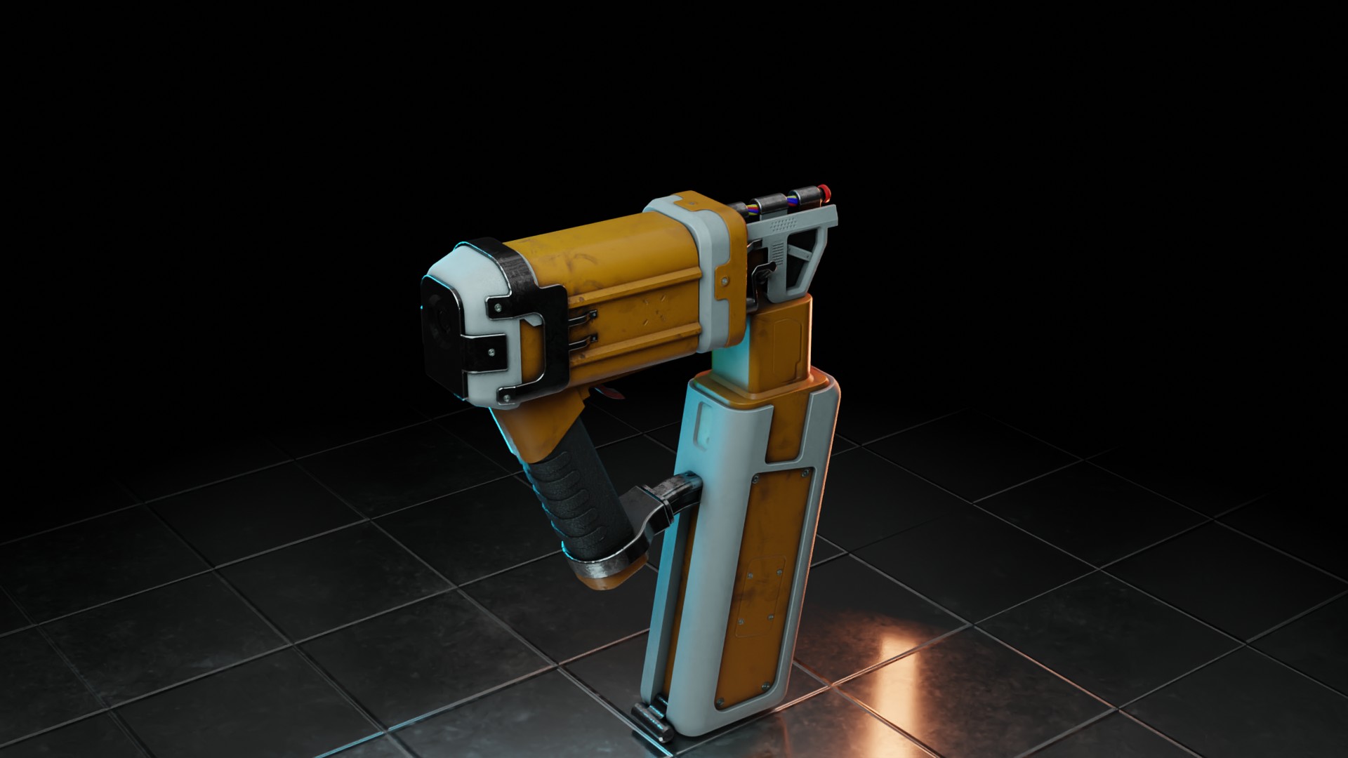 fusion360做一把枪