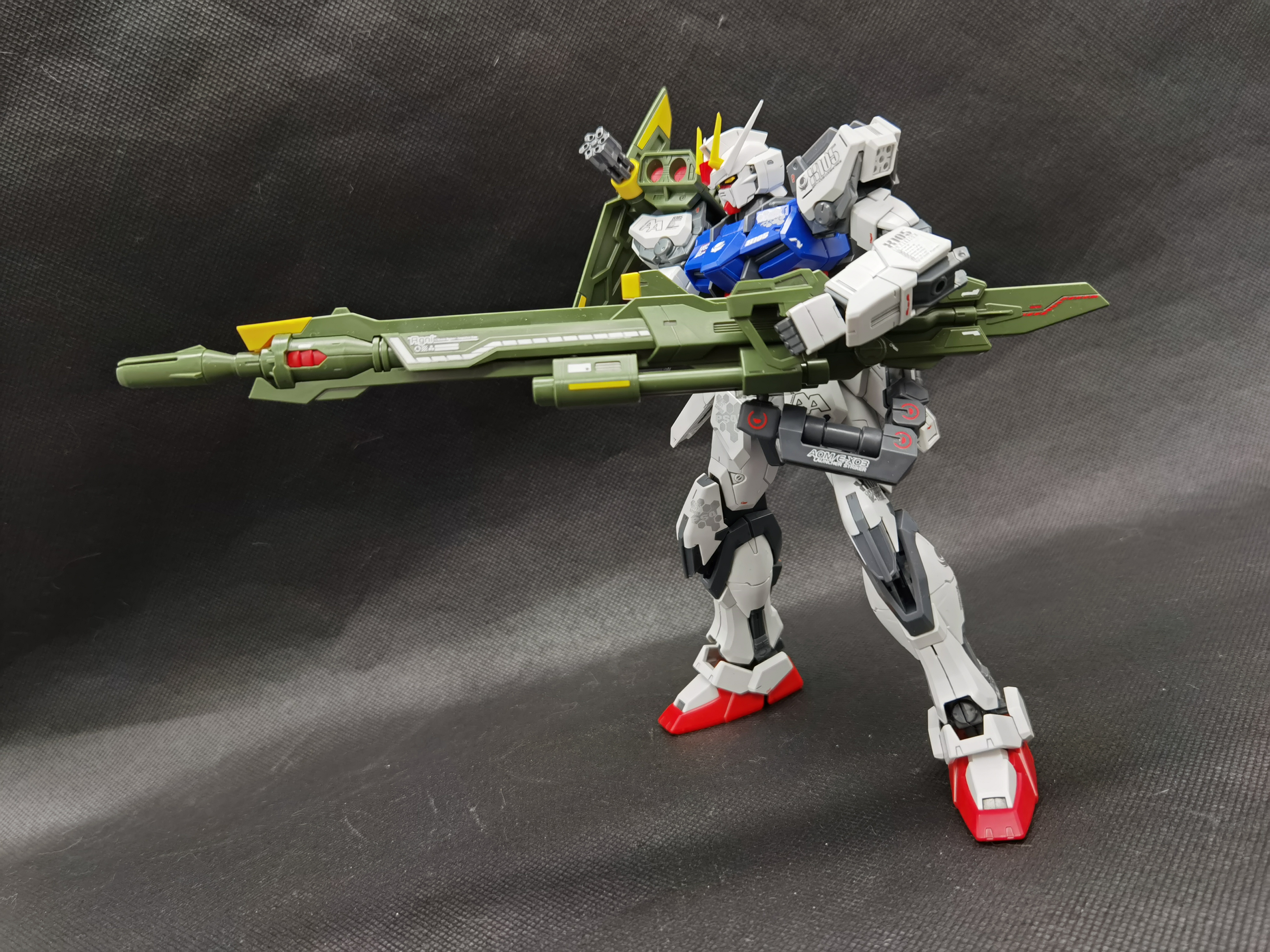 mg 炮装/剑装强袭 aqm/e-x03 launcher / aqm/e-x02 sword - acfun