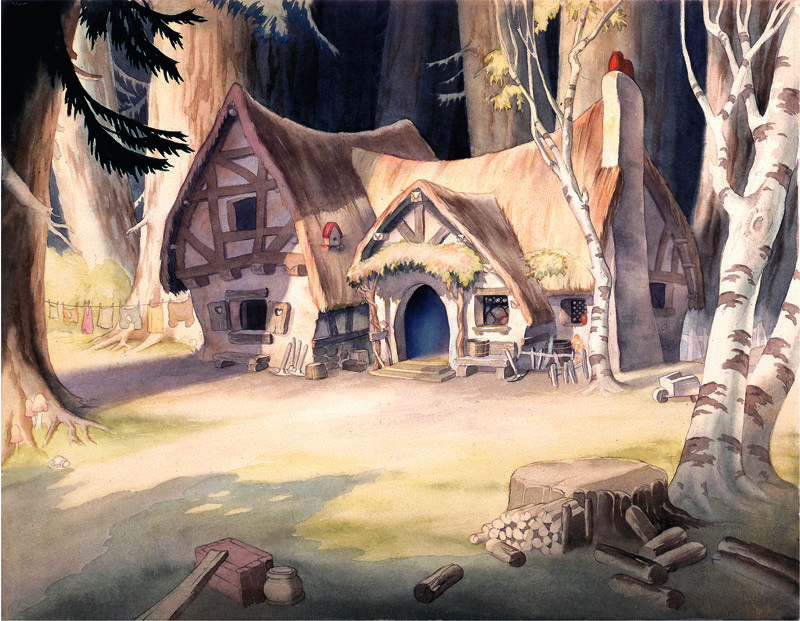 乐高ideas的落榜生七个小矮人之家就像动画片一样