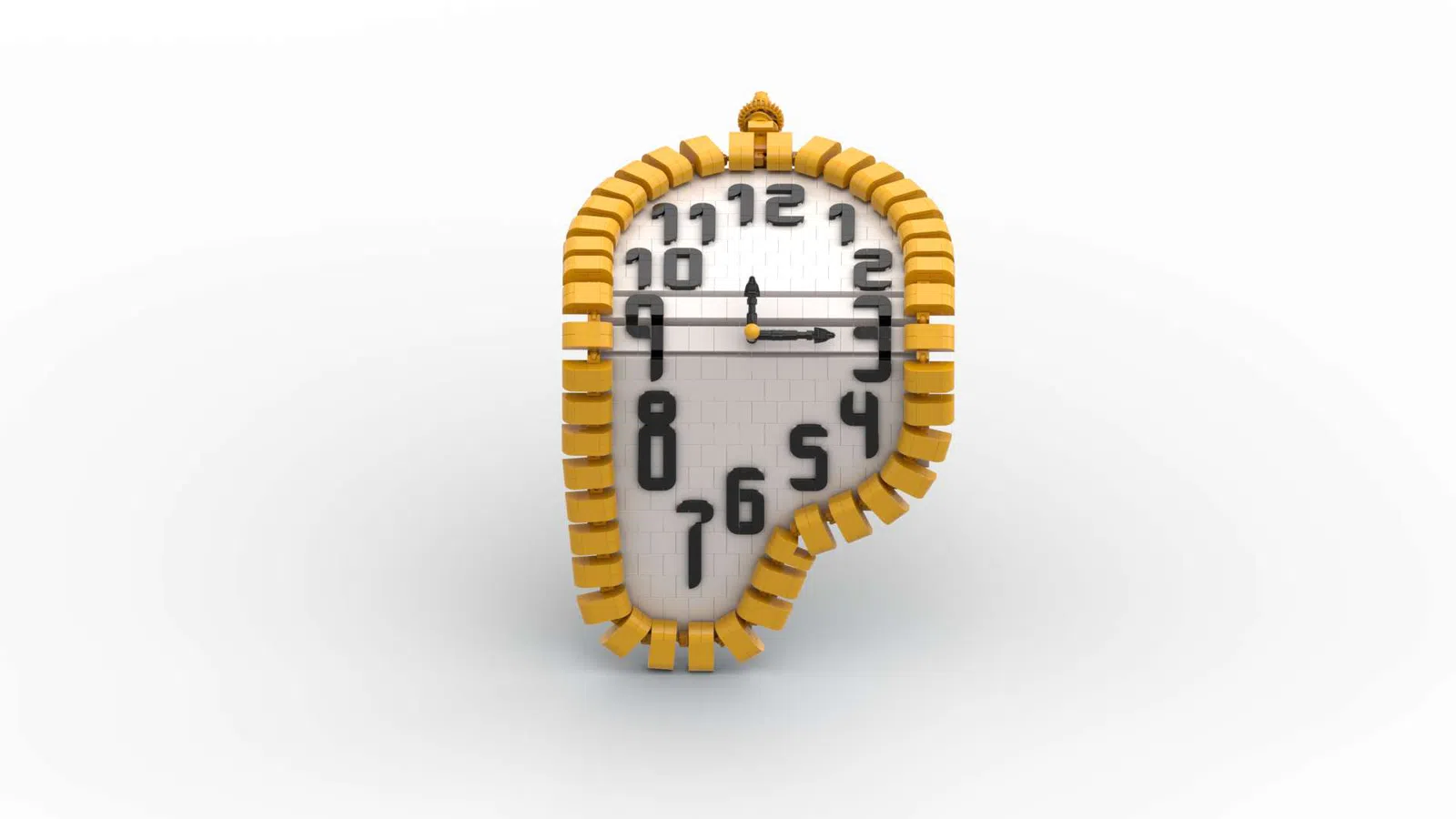 很明显第一组作品依托于著名的超现实主义画家萨尔瓦多·达利,所创作