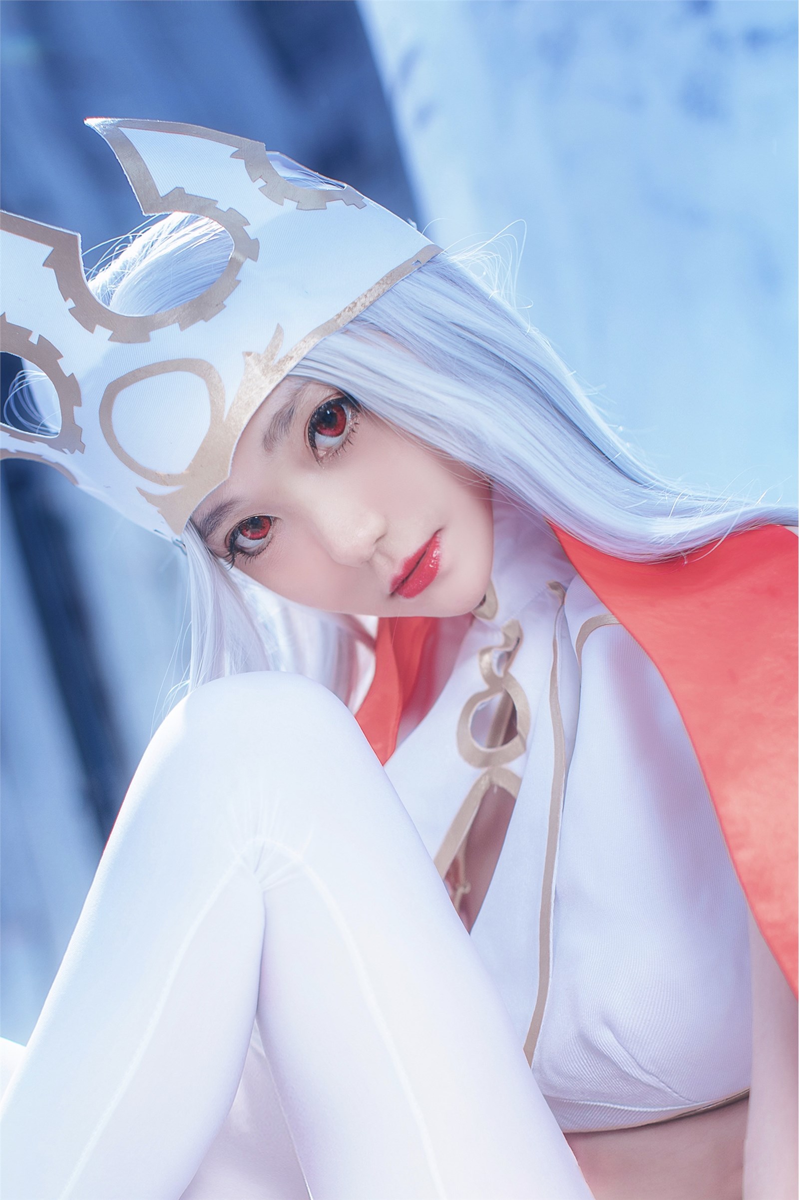 每日cos南桃爱丽丝菲尔天之服与阿纳斯塔西娅皇女