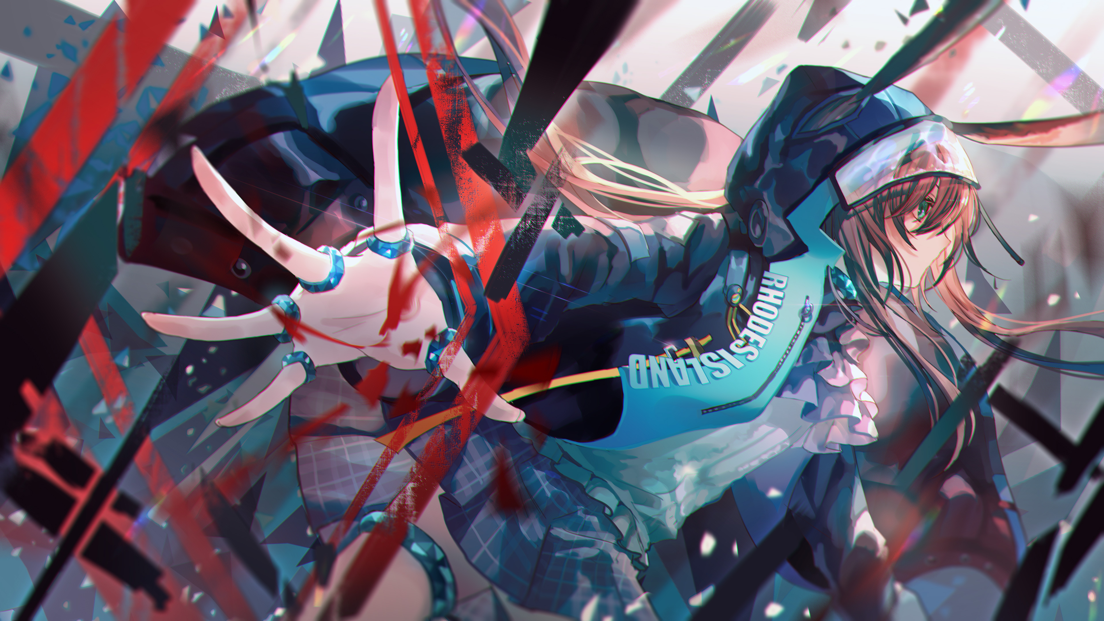 动漫壁纸朋克战车雪景狐狸娘2020年1月号