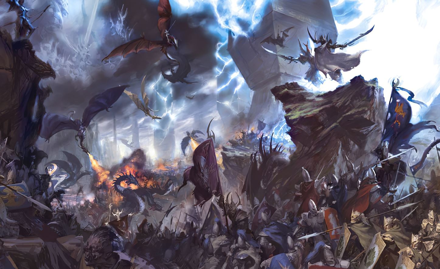 中古战锤黑暗精灵年表一