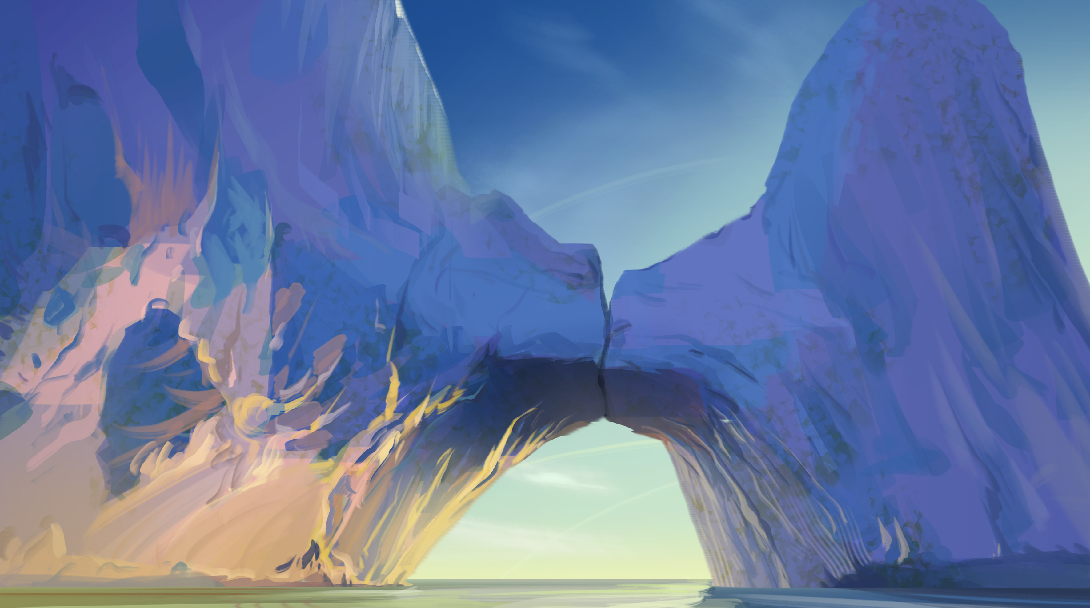 画师修炼场景照片速途练习