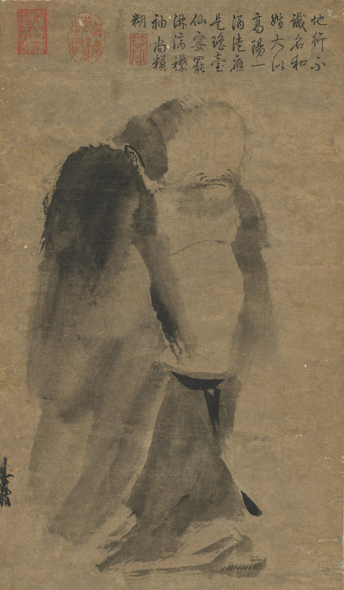 中国绘画史上的大奇葩——《泼墨仙人图》梁楷