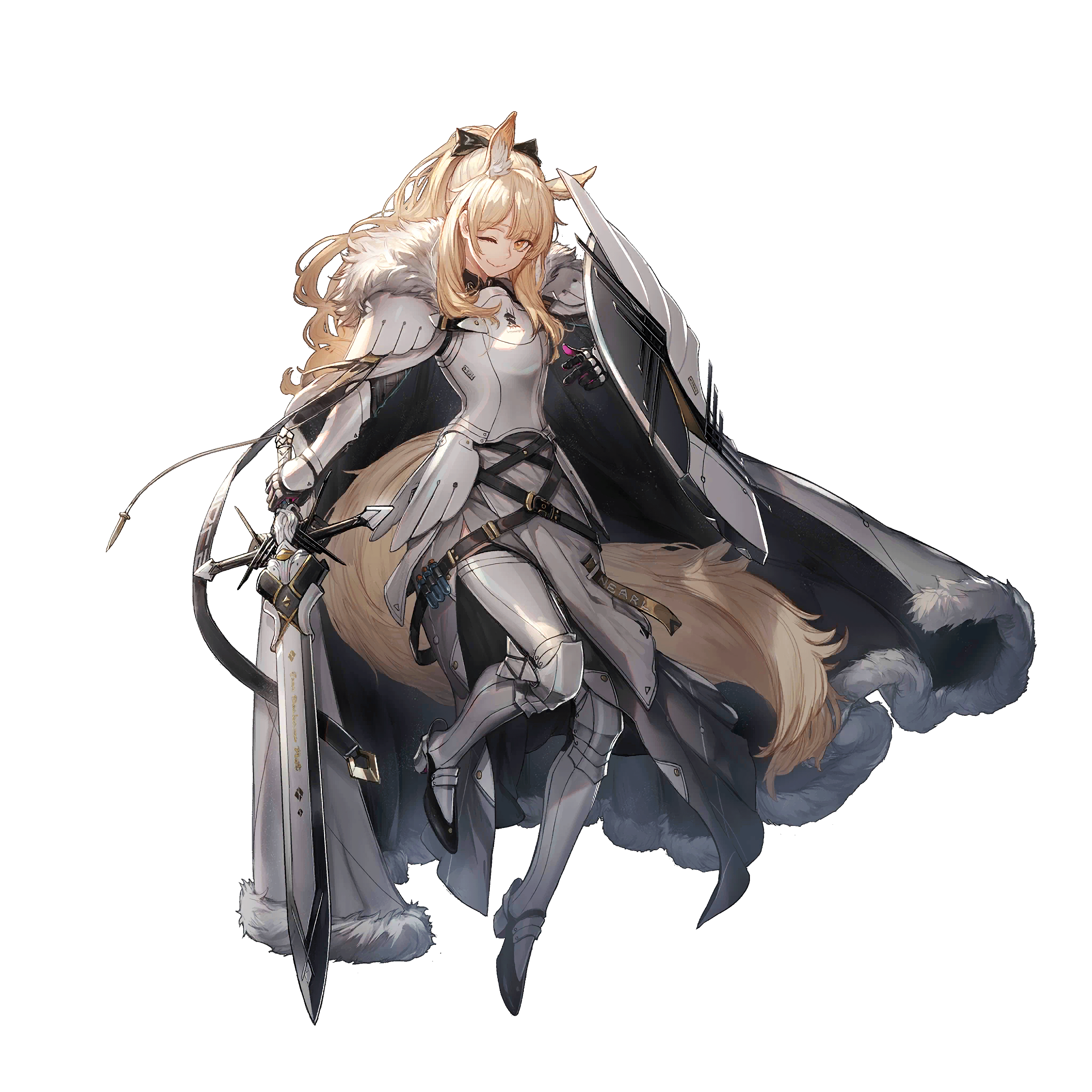 明日方舟瑕光立绘 剧情调色壁纸