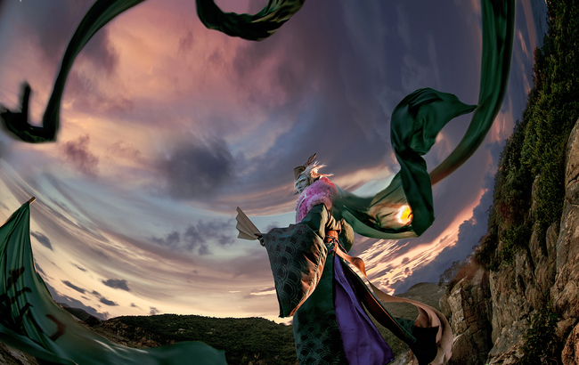 cos阴阳师ssr式神荒川之主