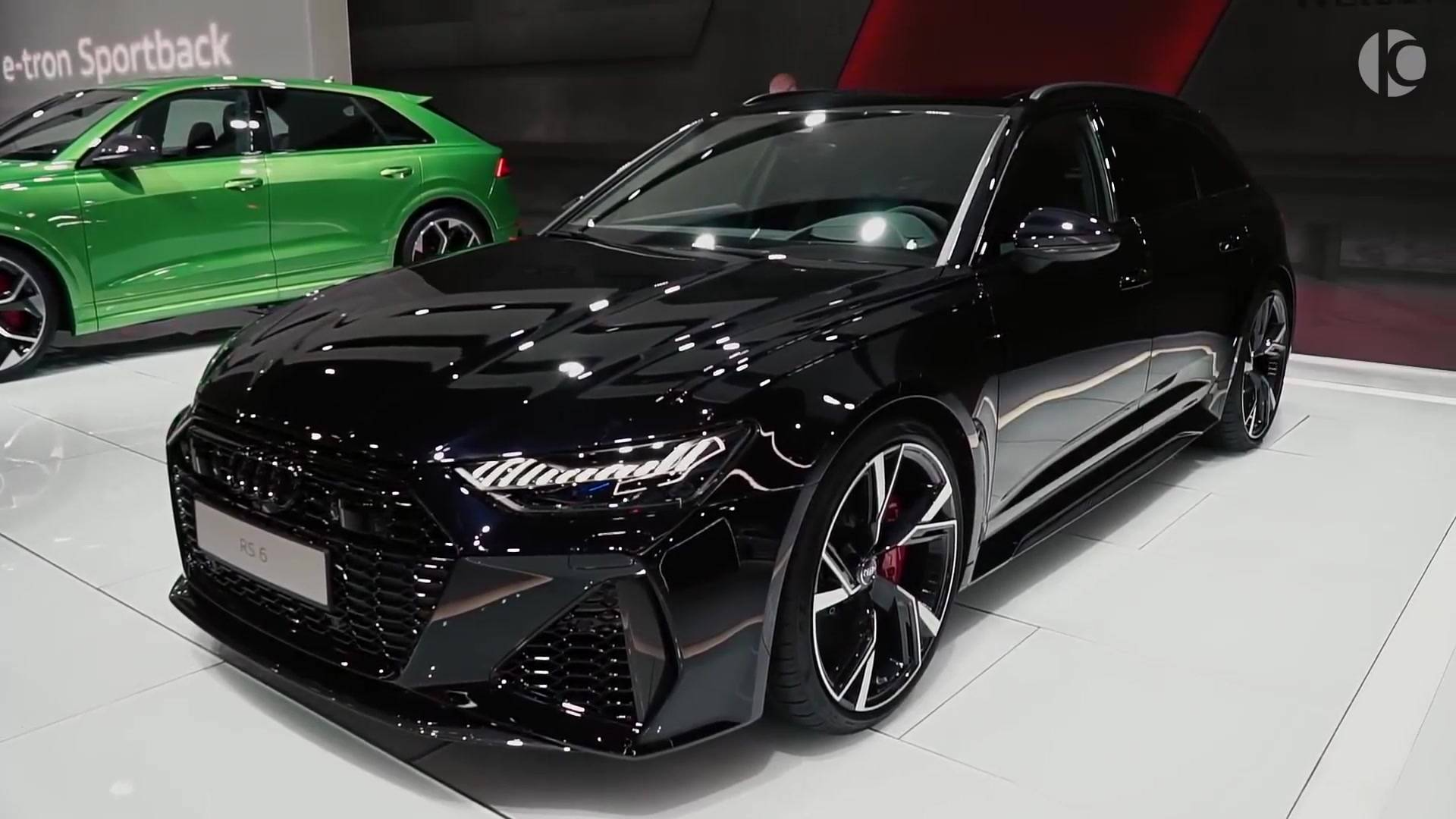 2020奥迪rs6旅行版黑武士,帅出新高度!