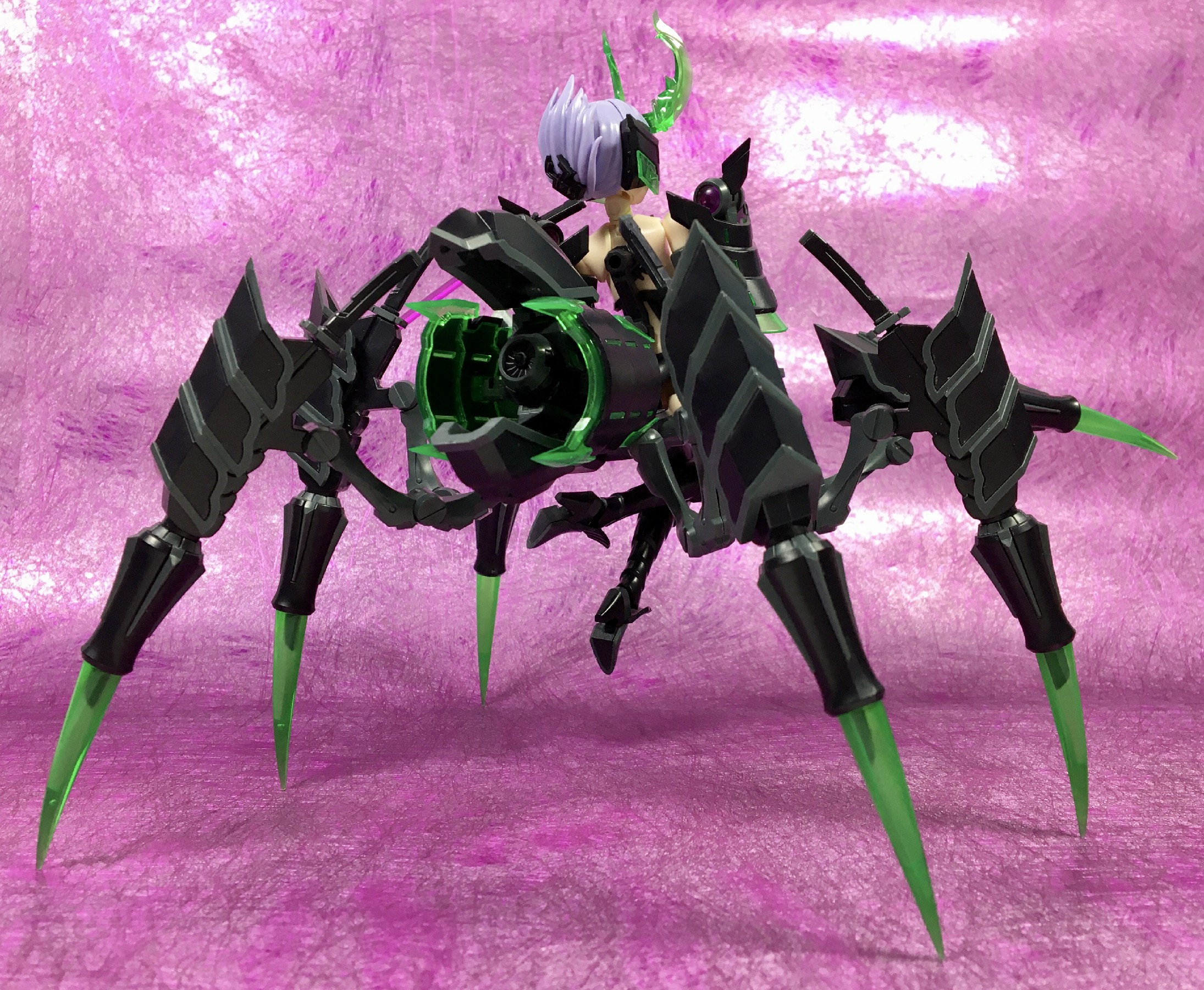 模玩测评御模道蜘蛛机娘阿拉克涅20