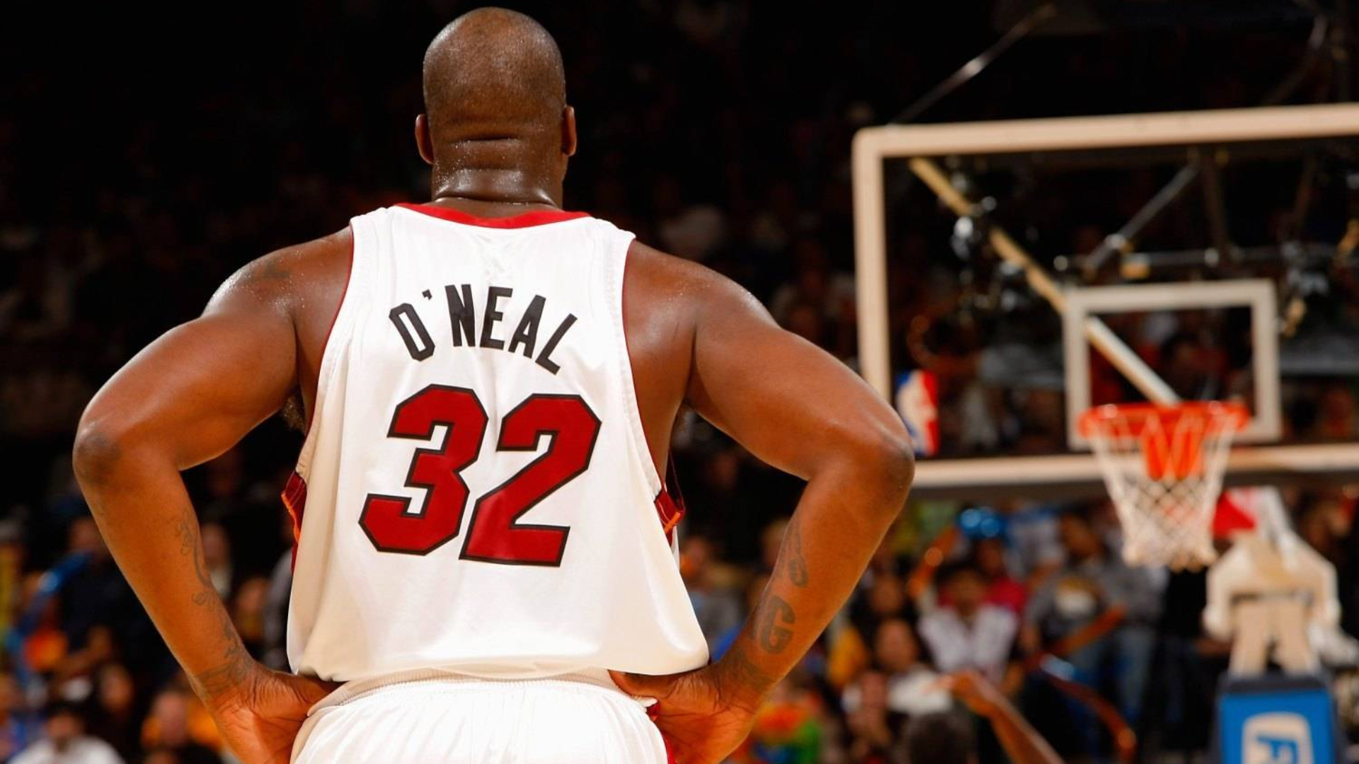 大鲨鱼 沙克奥尼尔 32号热火球衣退役仪式完整版