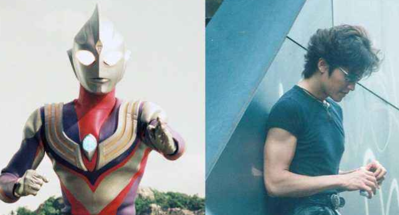 空中型的皮套演员我们经常可以看到有人说迪迦的身材很好,尤其是那个