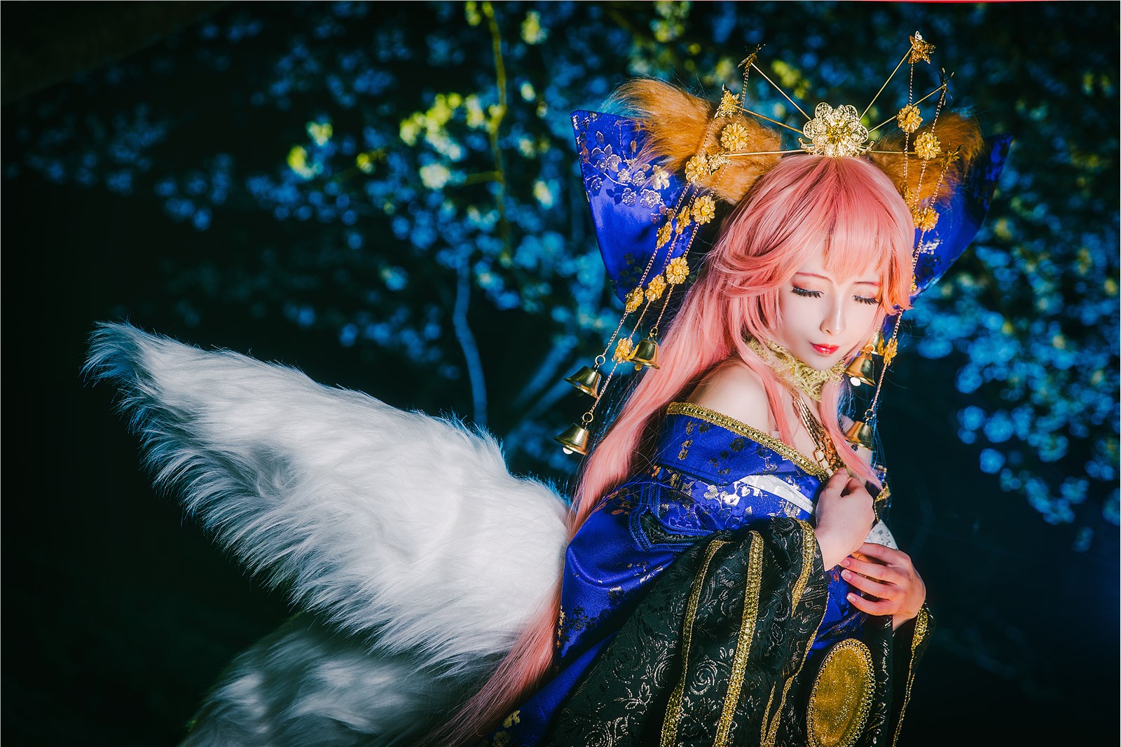 【每日cos】吃我一击"狐之婚嫁"!顶不住.顶不住这样魅惑的玉藻前满破!