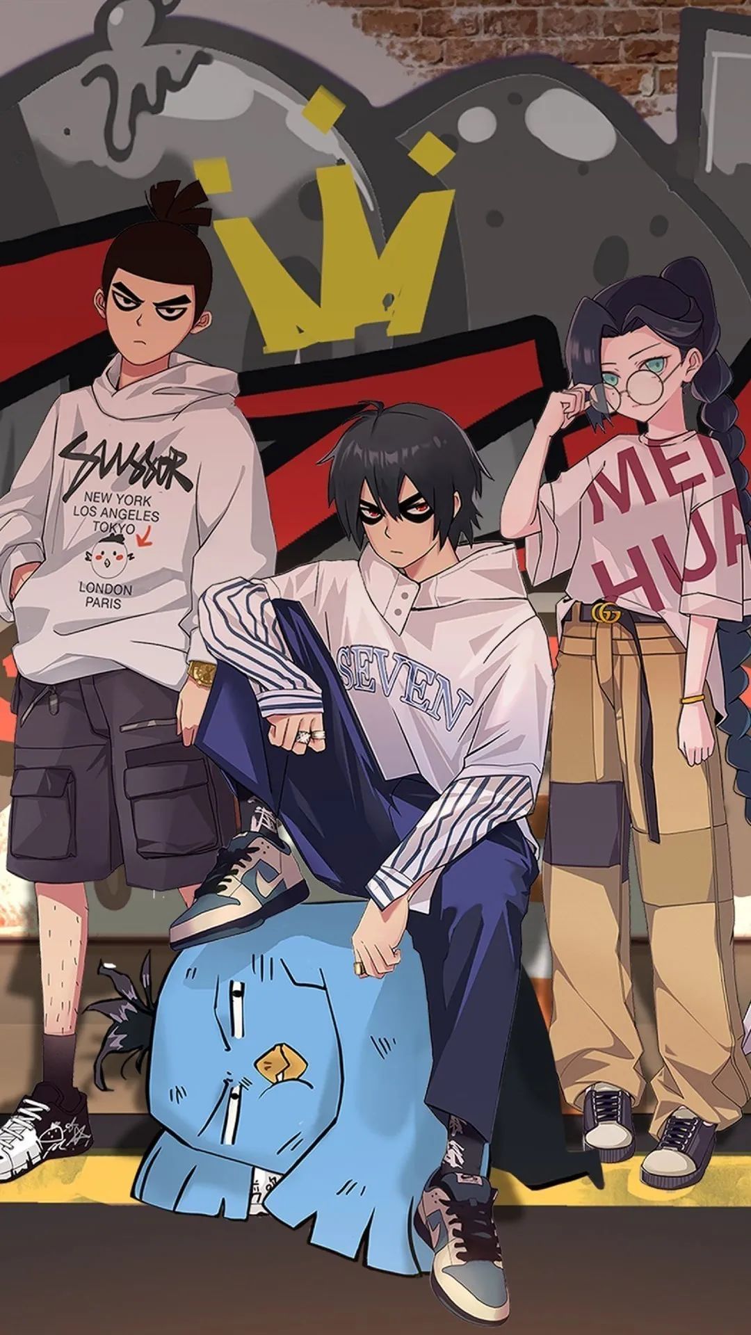 《刺客伍六七》动漫高清壁纸:谁说刺客不能坚守正义的!