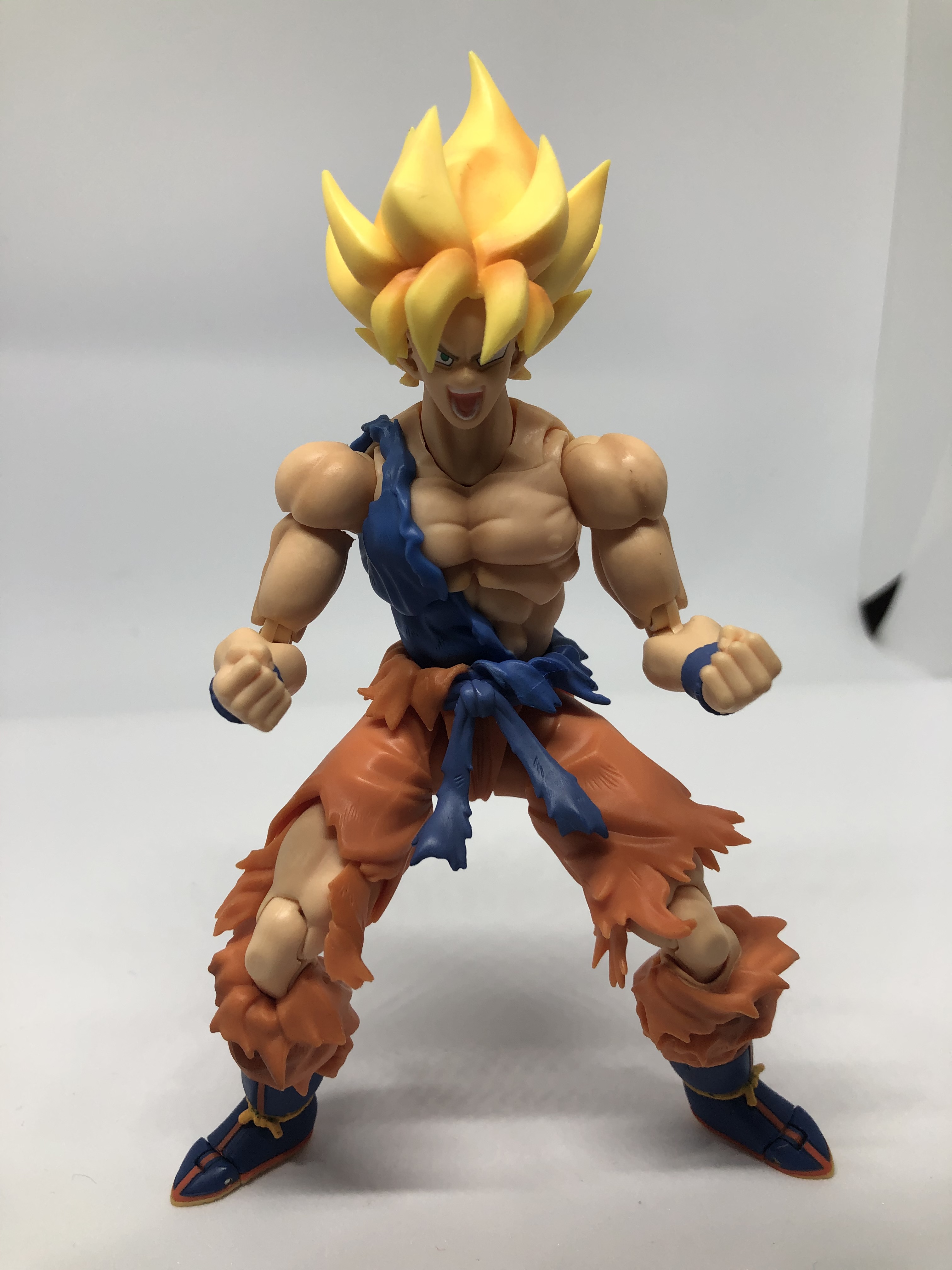 shf龙珠超级赛亚人战损悟空