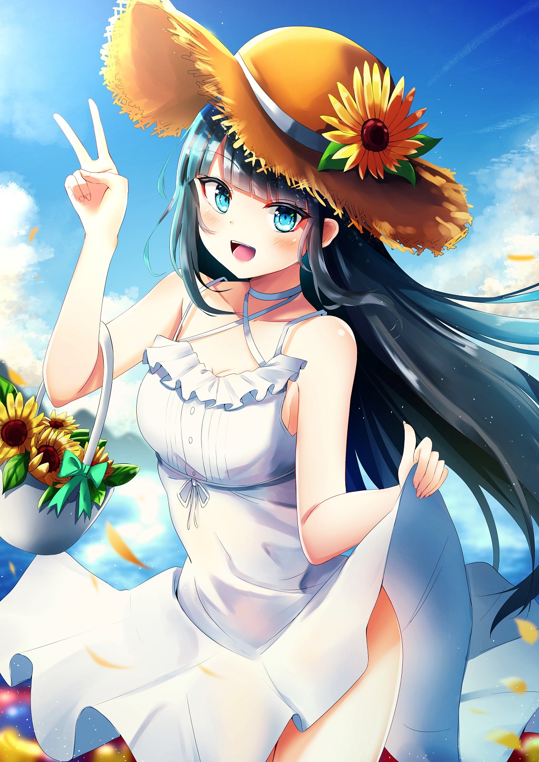 二次元p站高清壁纸美图老婆美女流鼻血欧派系列16p