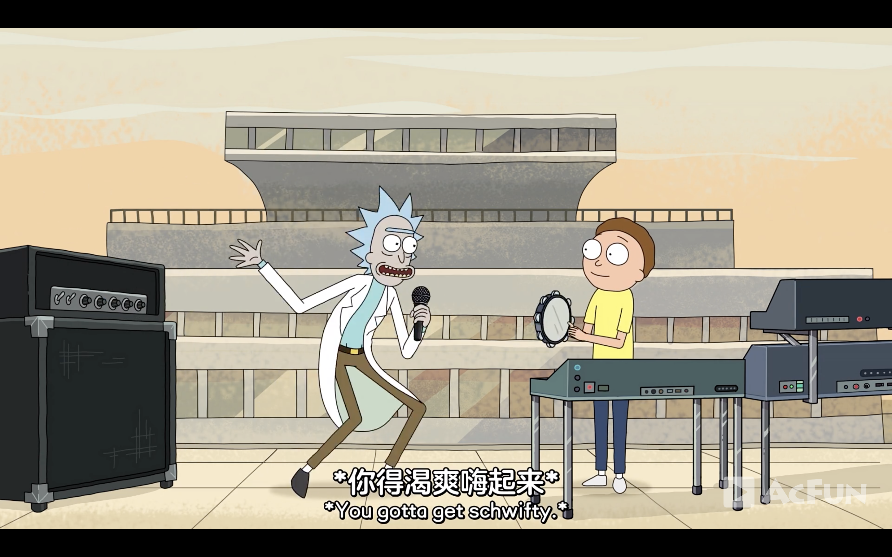 05:54get schwifty这首歌是主创之一justin roiland年轻时的作品