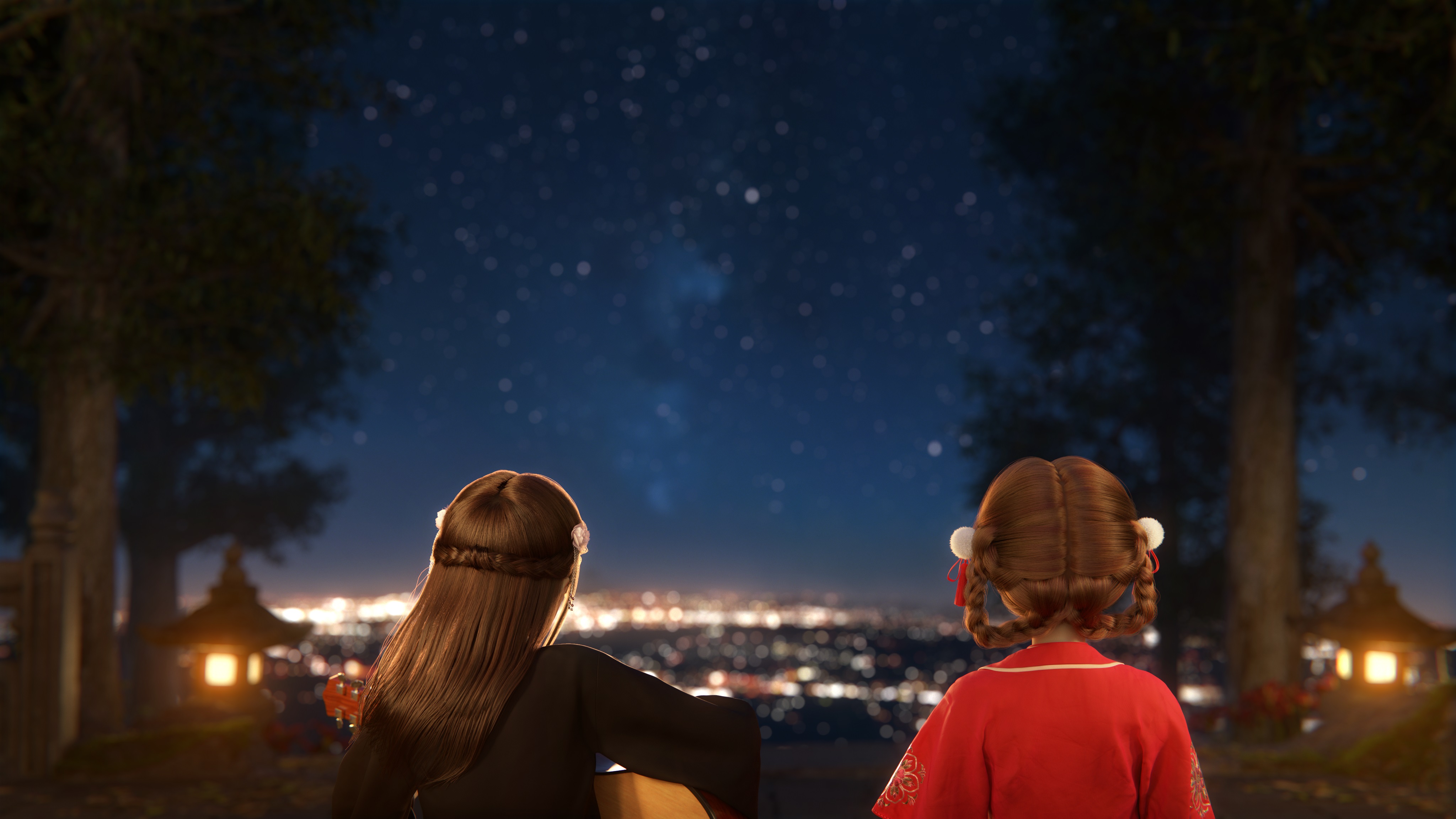 《一口井》4k壁纸~~~祝大家圣诞快乐~! - acfun弹幕视频网 - 认真你就