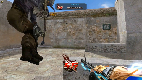 生死狙击:传奇武器rpk天神 打配合 你前我后