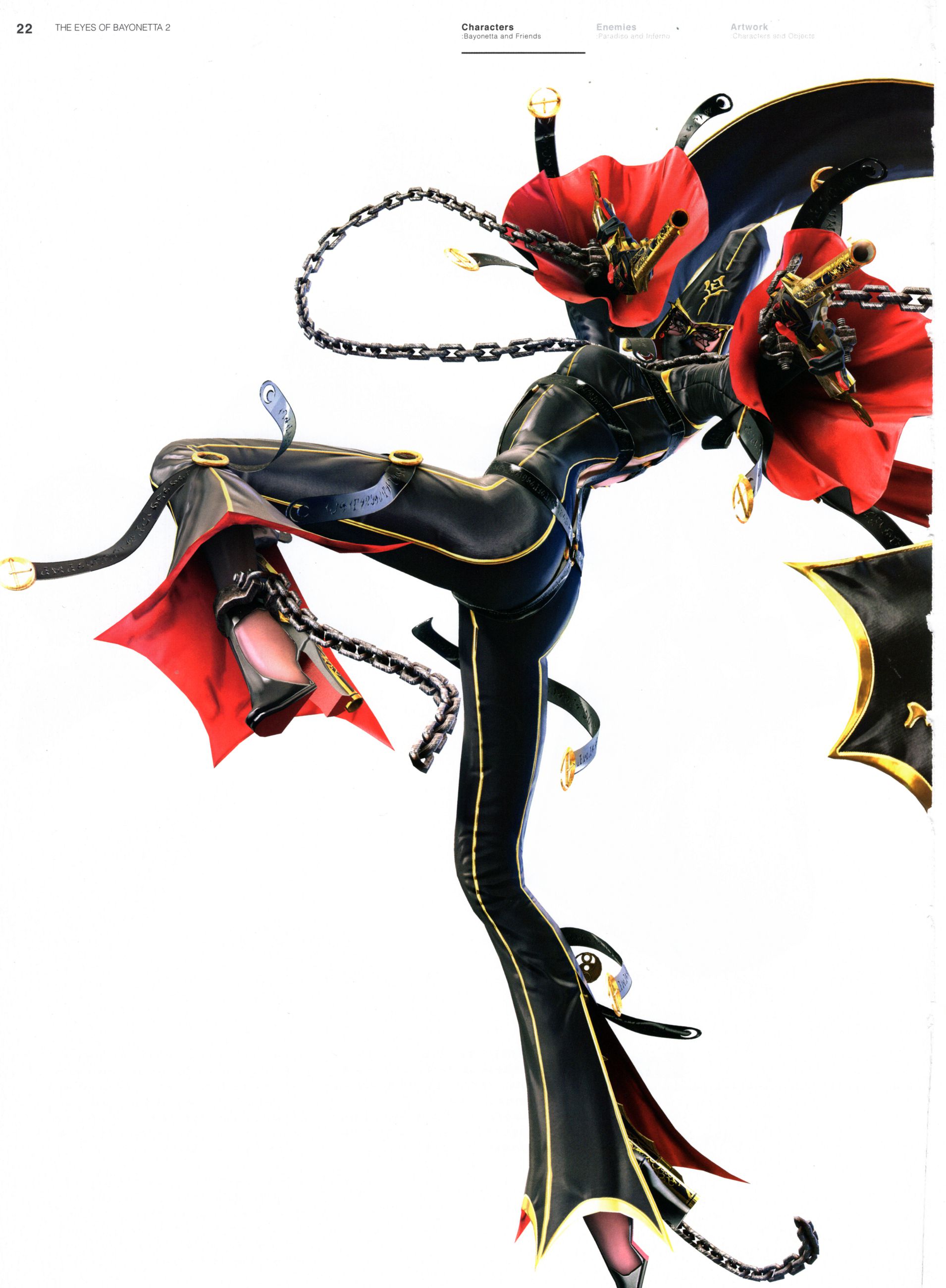 猎天使魔女2资料设定集theeyesofbayonetta2