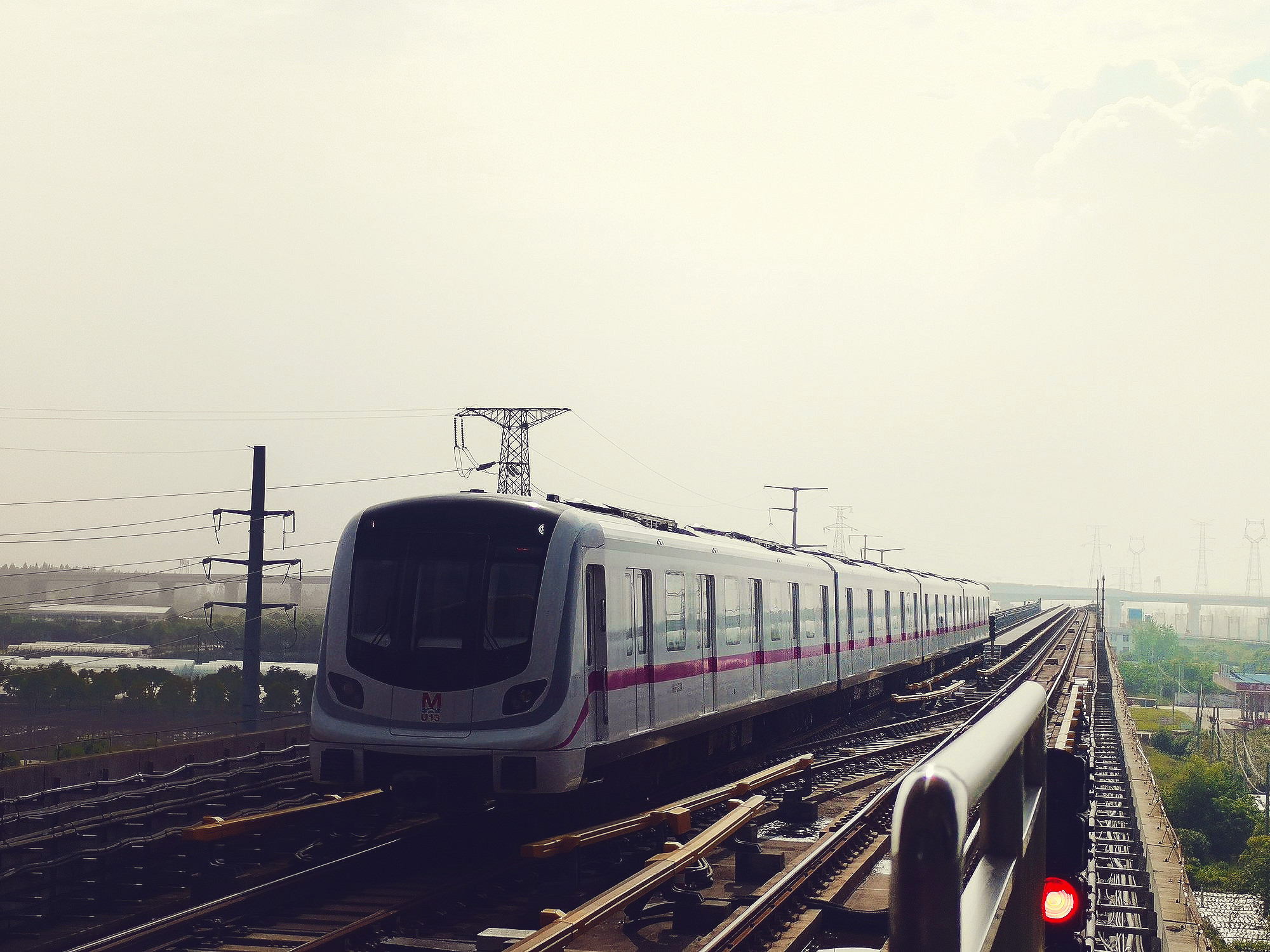 游图2021武汉轨道交通阳逻线21号线随拍