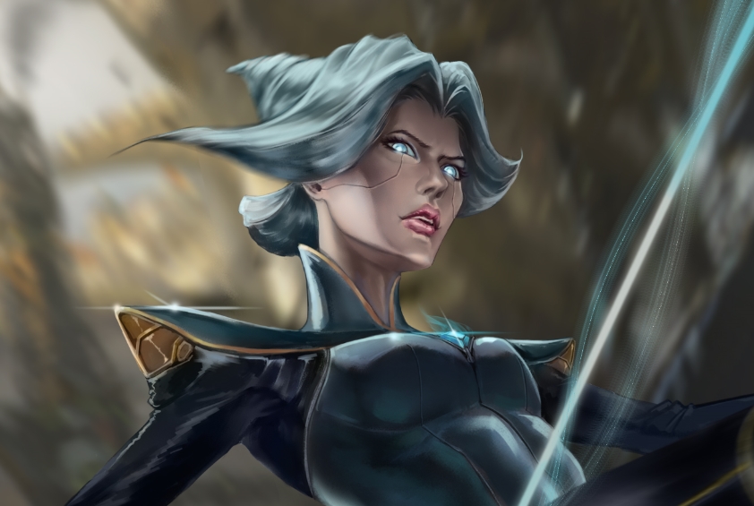 画了张青钢影的插画,希望大家喜欢,谢谢