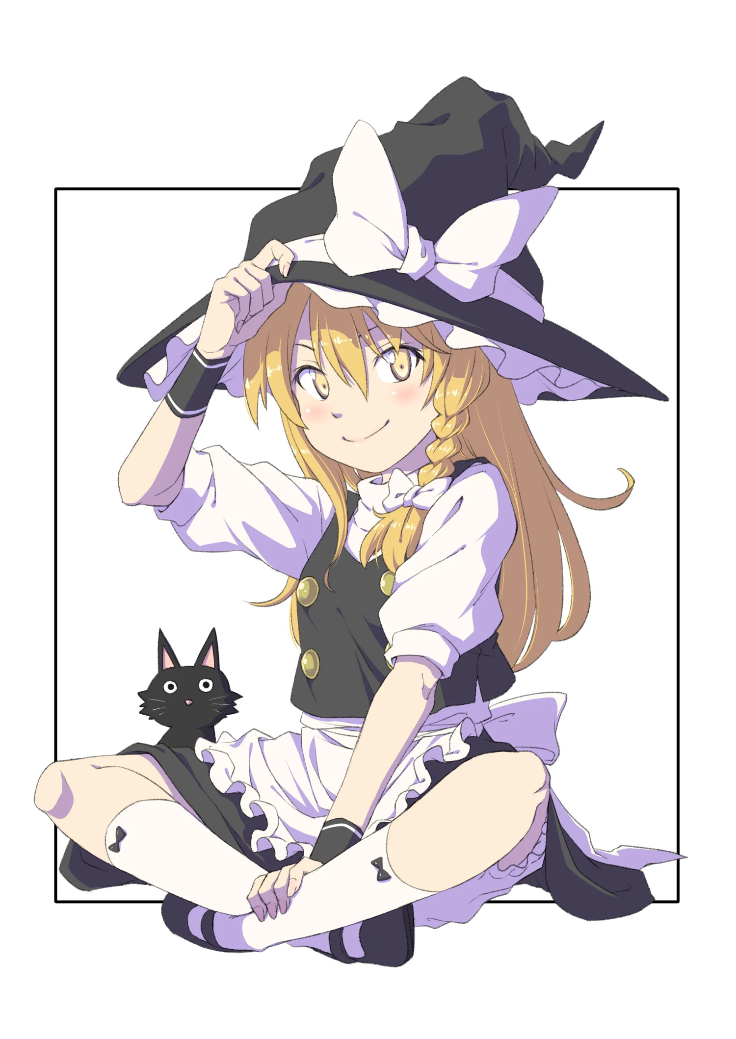 二次元美图分享第12期雾雨魔理沙