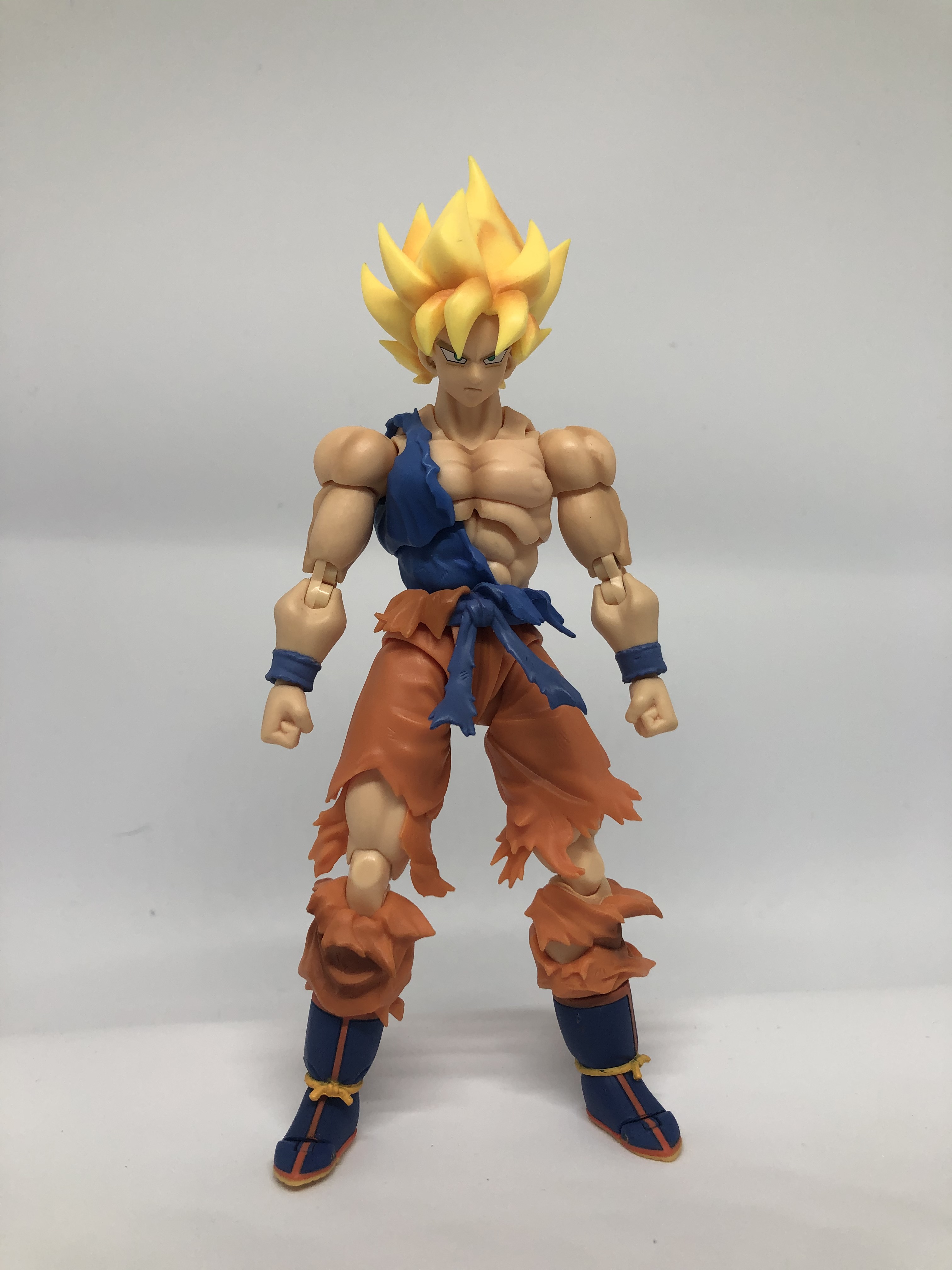 shf龙珠超级赛亚人战损悟空