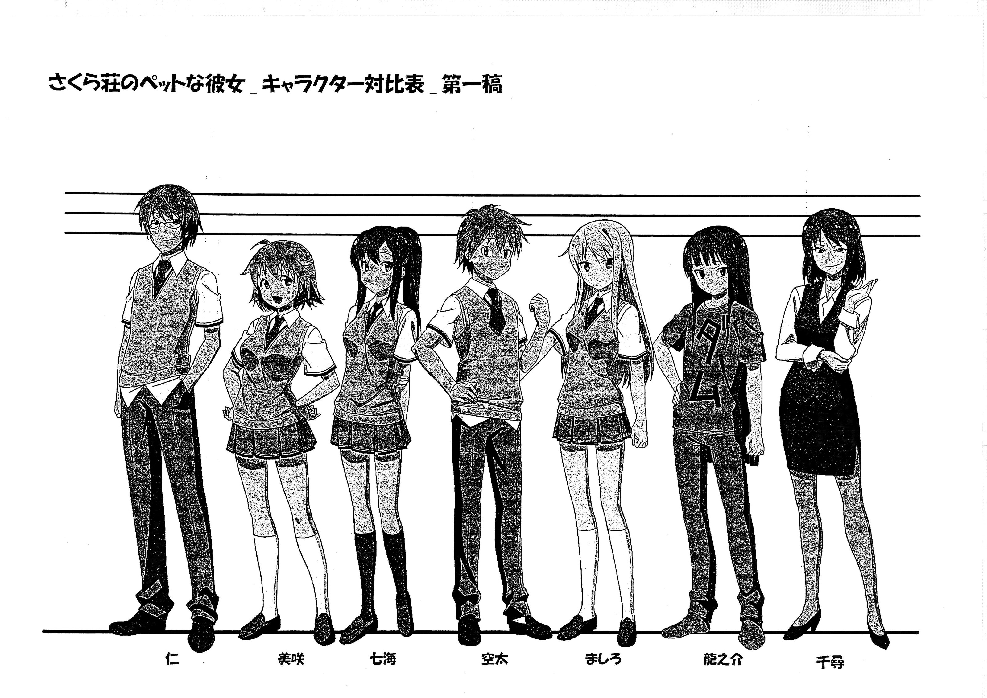 樱花庄的宠物女孩sakurasou No Pet Na Kanojo 12 原画集