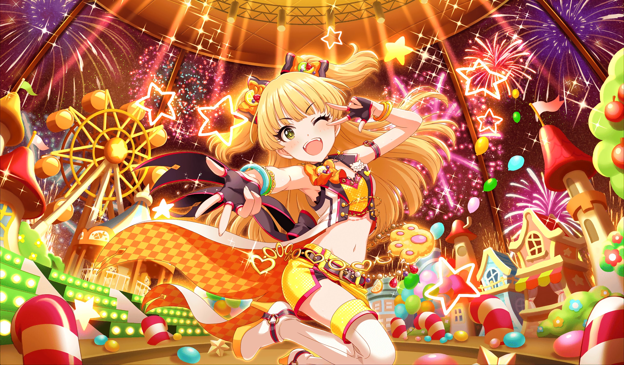 手机电脑壁纸偶像大师灰姑娘星光舞台系列03