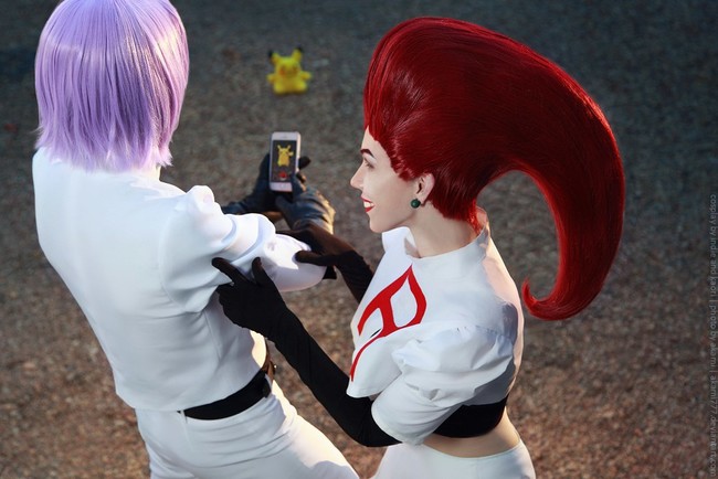 【cos】pokemon go in real 武藏小次郎