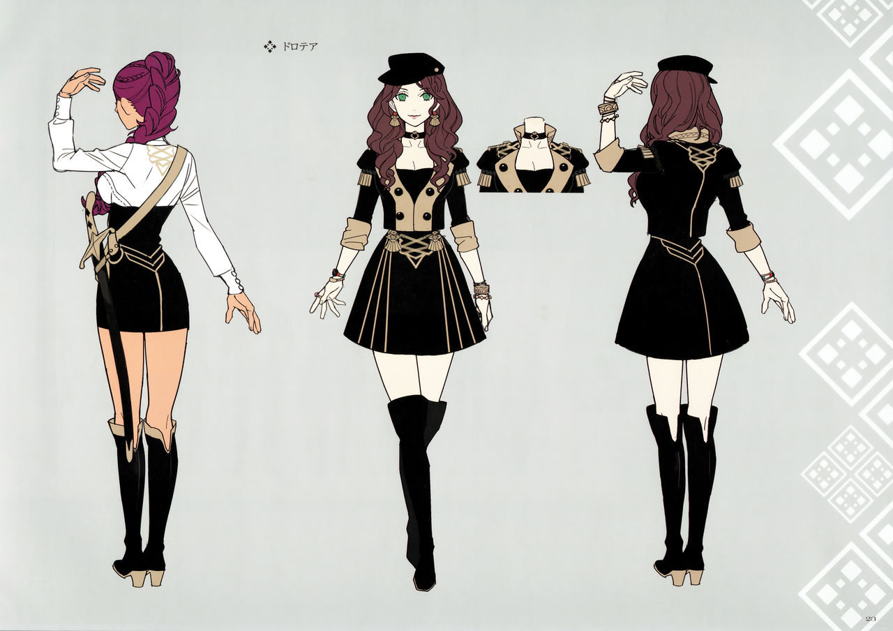 火焰纹章风花雪月美术设定集