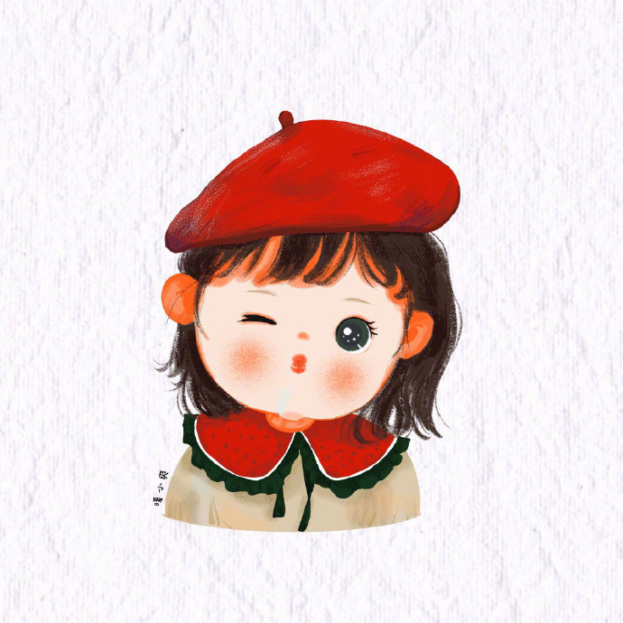 我就是胖嘟嘟美猪猪哈哈圆脸好可爱啊插画师暖小爽