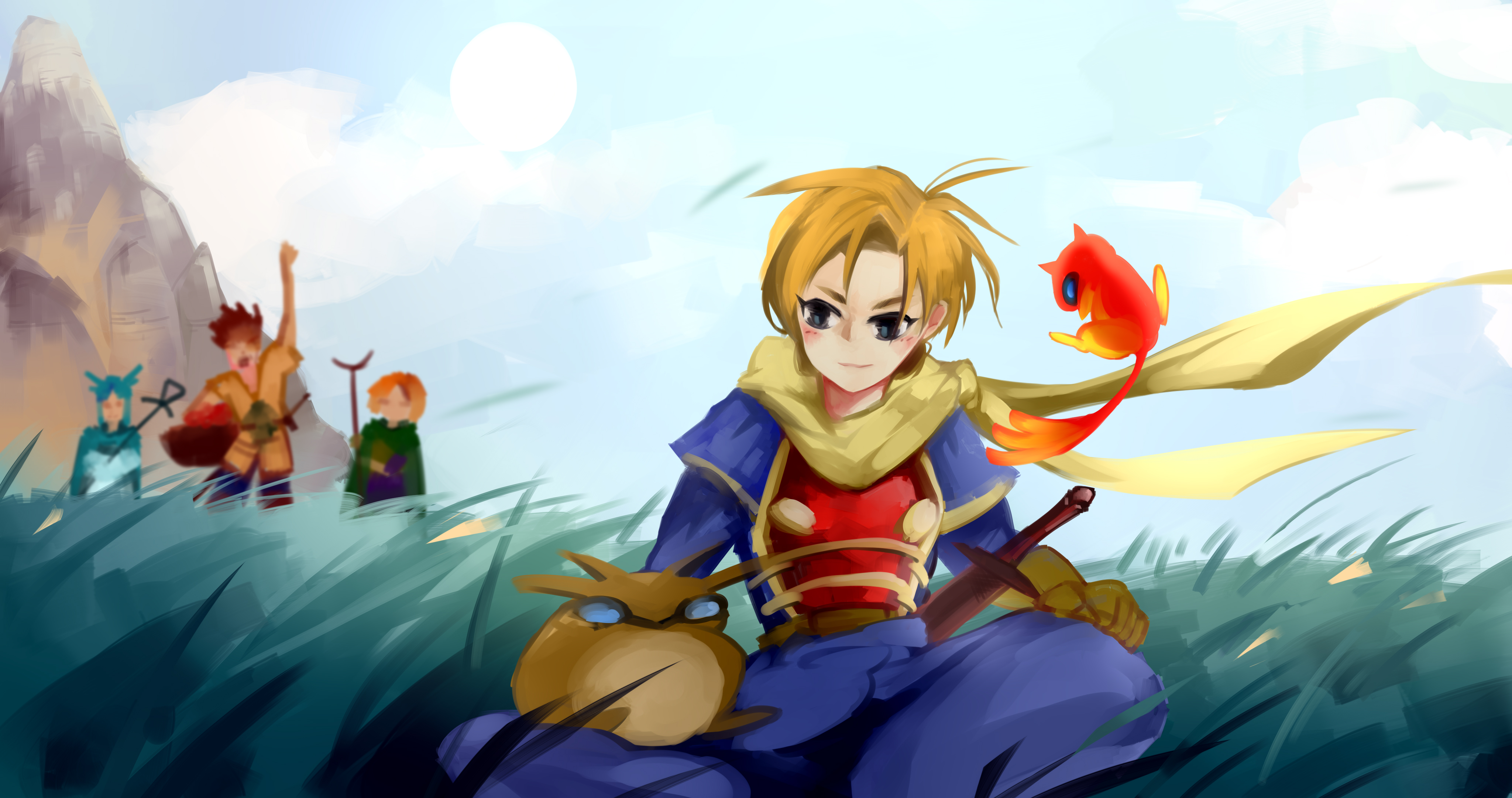 【复古回忆杀】黄金太阳永远滴神!