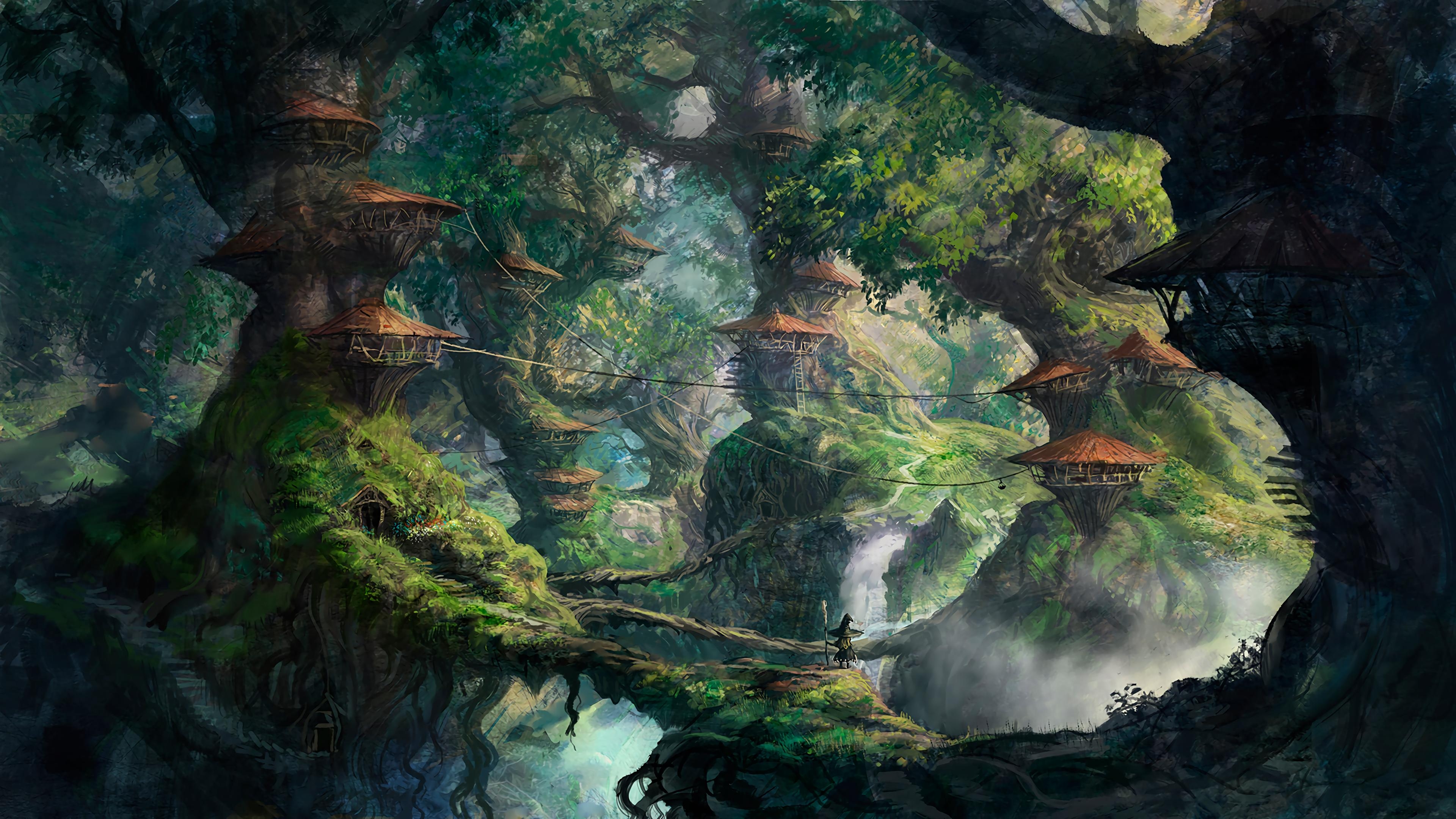 4k壁纸二次元风景美图