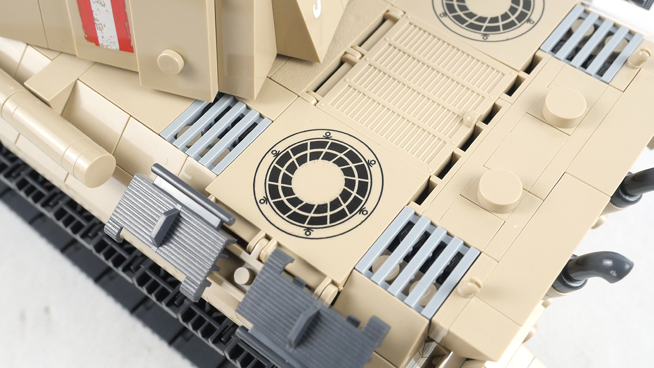 500元的选择cobi积木坦克世界系列e100坦克歼击车评测