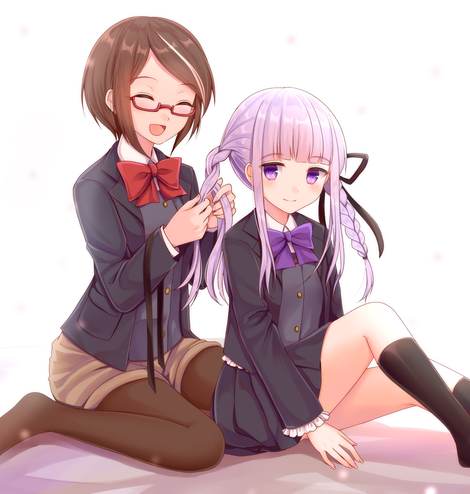 二次元p站高清壁纸美图老婆美女百合姐妹系列16p