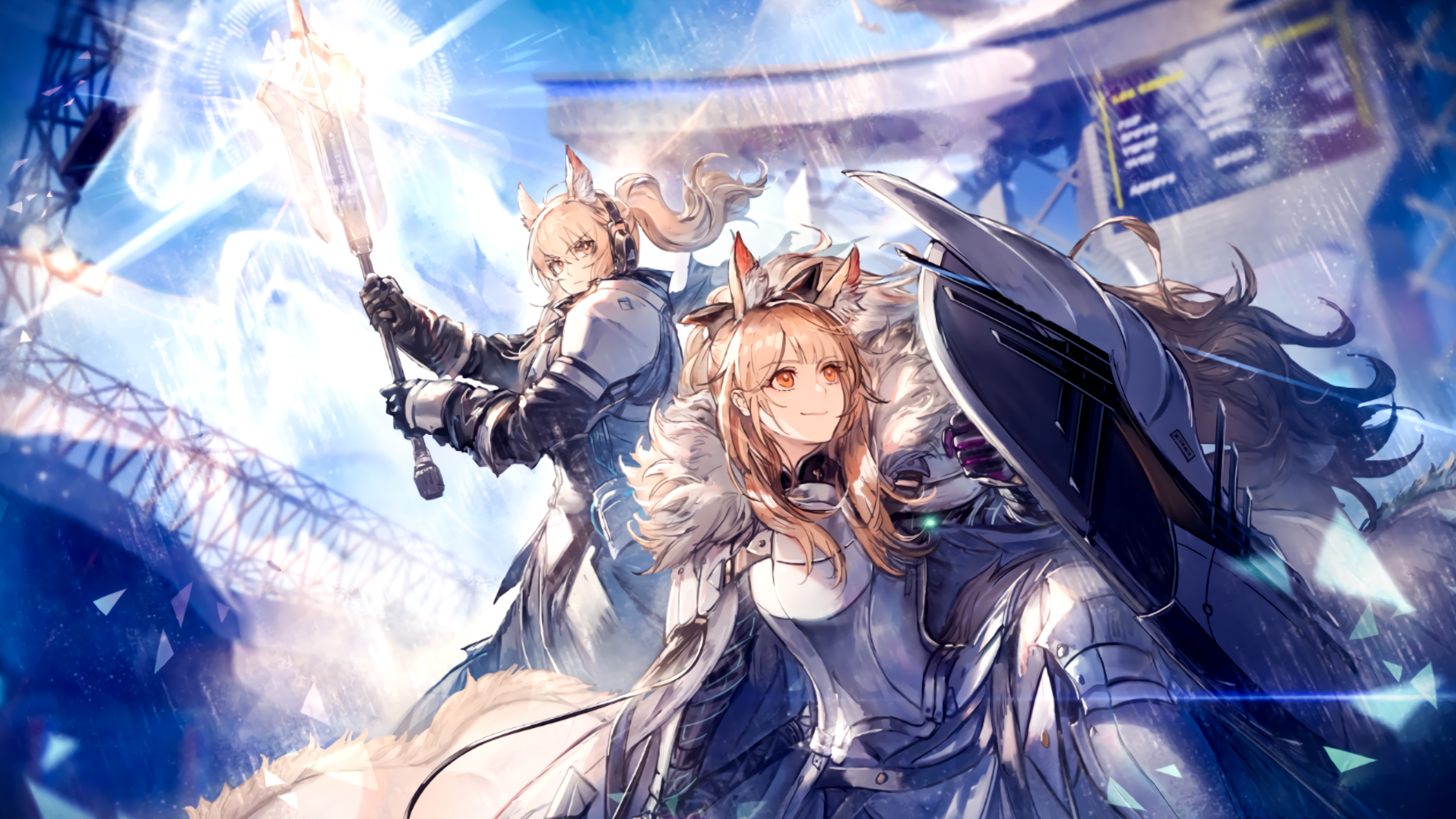 明日方舟瑕光立绘剧情调色壁纸