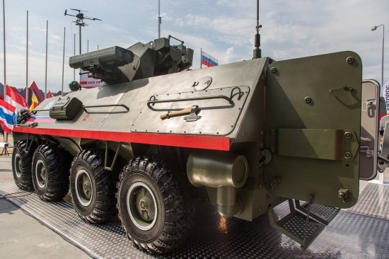 俄罗斯btr-87(8×8)轮式装甲运兵车(apc) - acfun弹幕视频网 - 认真你