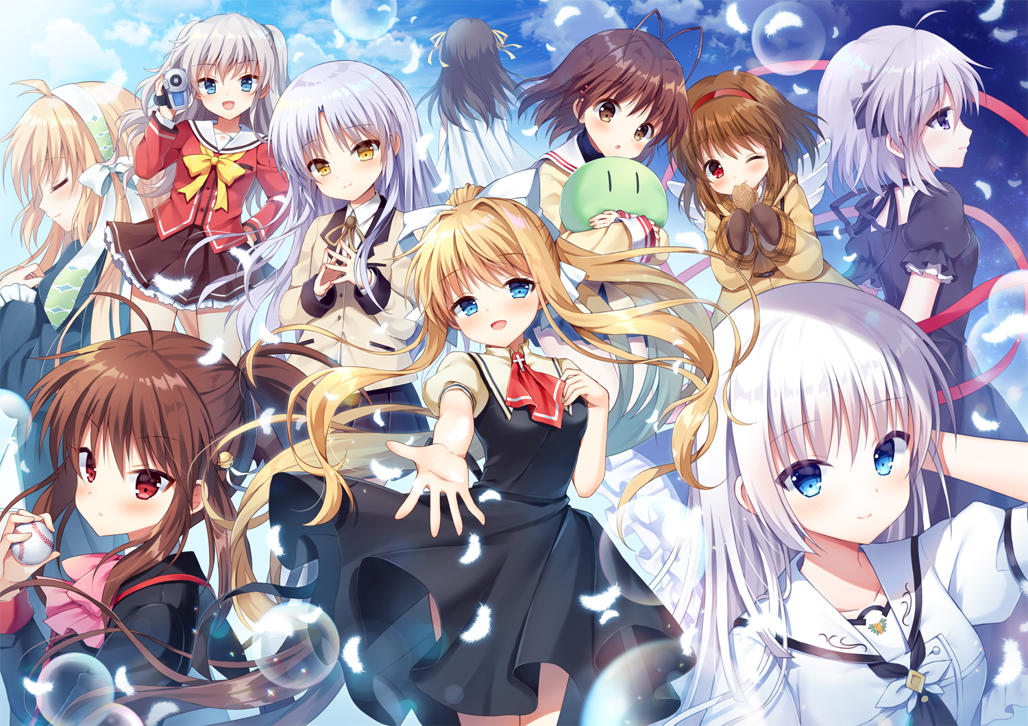 Key社】《Kanon》《AIR》《CLANNAD》《Angel Beats》角色集合