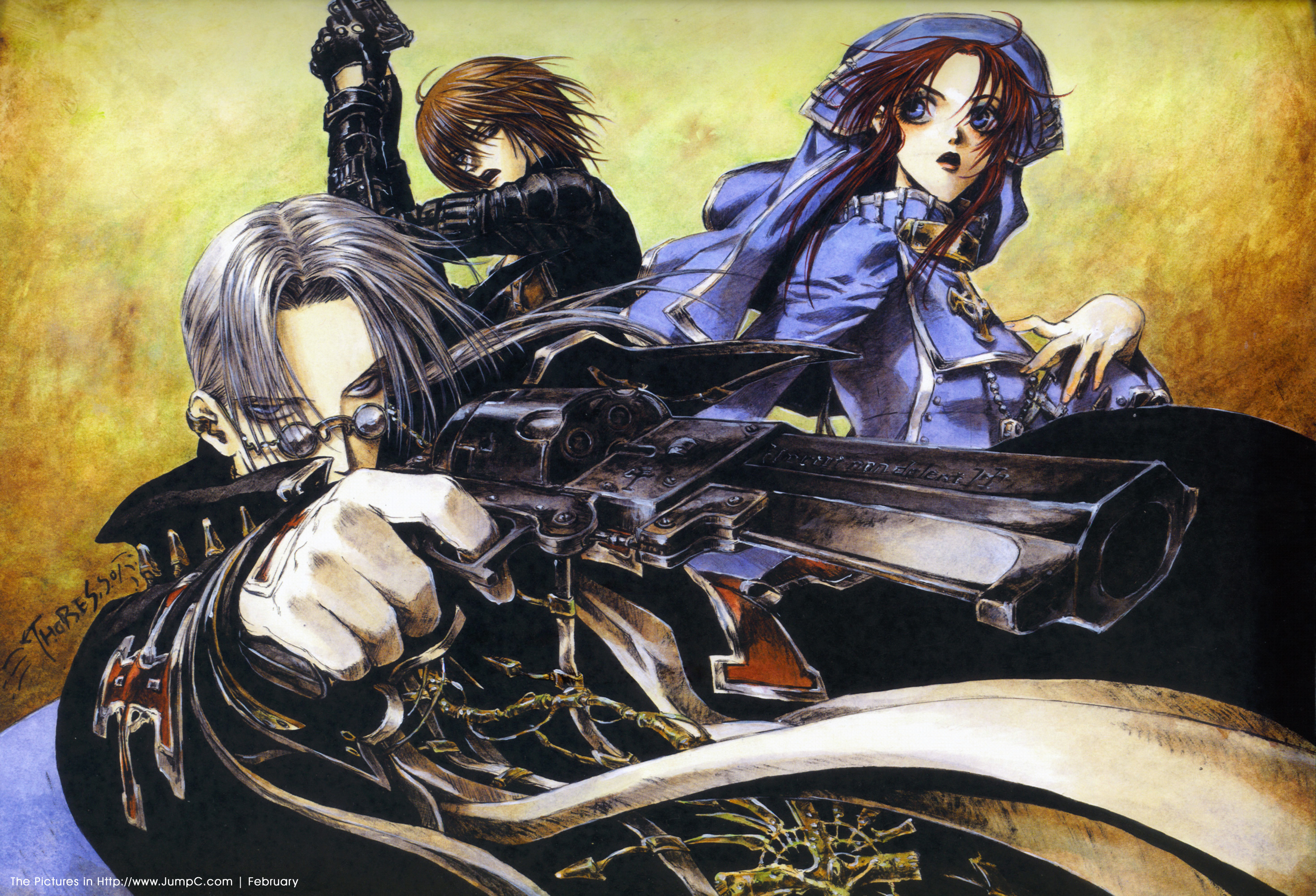 【画集】圣魔之血原画集 (fabrica theologiae) 作者:thores柴本