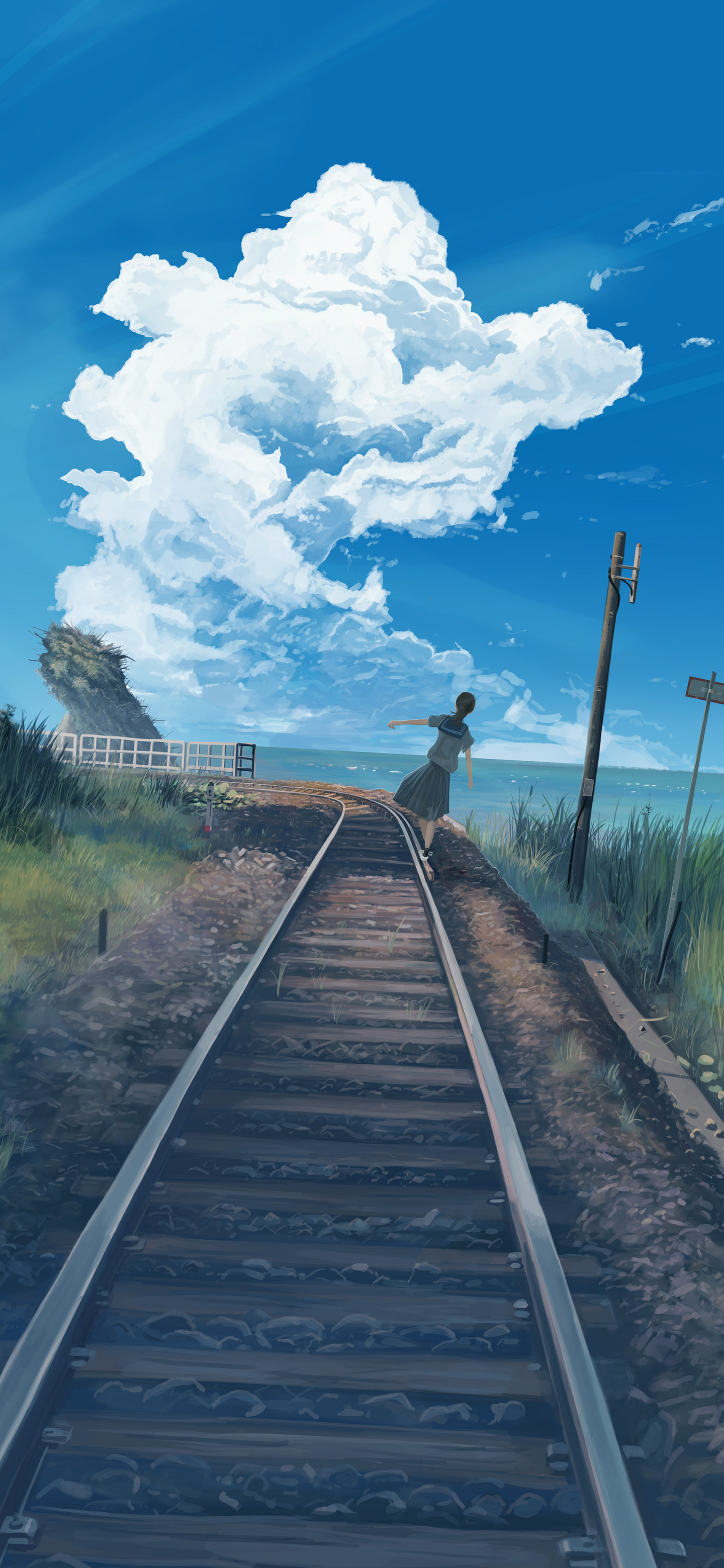 二次元系列第5弹艺术唯美风景意境来康康新的锁屏壁纸吧精max