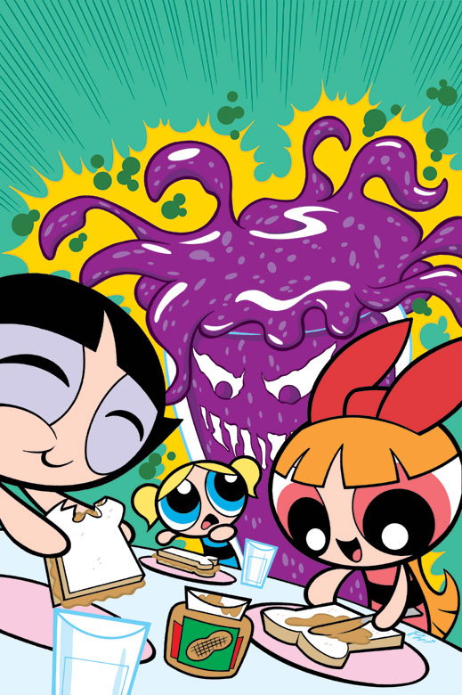 壁纸飞天小女警前54期漫画及电影版漫画封面无字版第一期壁纸专用