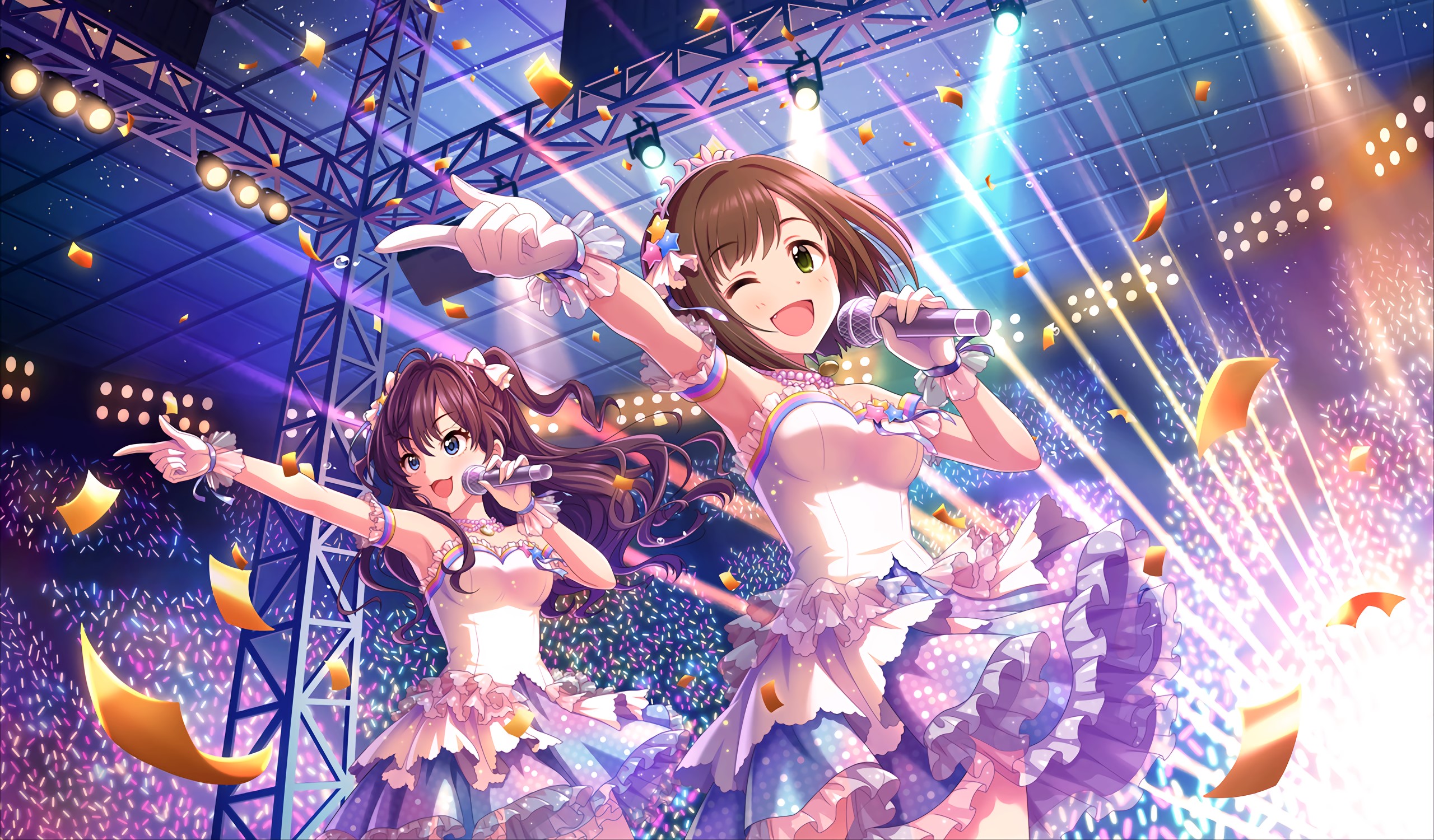 手机/电脑壁纸 偶像大师灰姑娘星光舞台系列 11 - acfun弹幕视频网