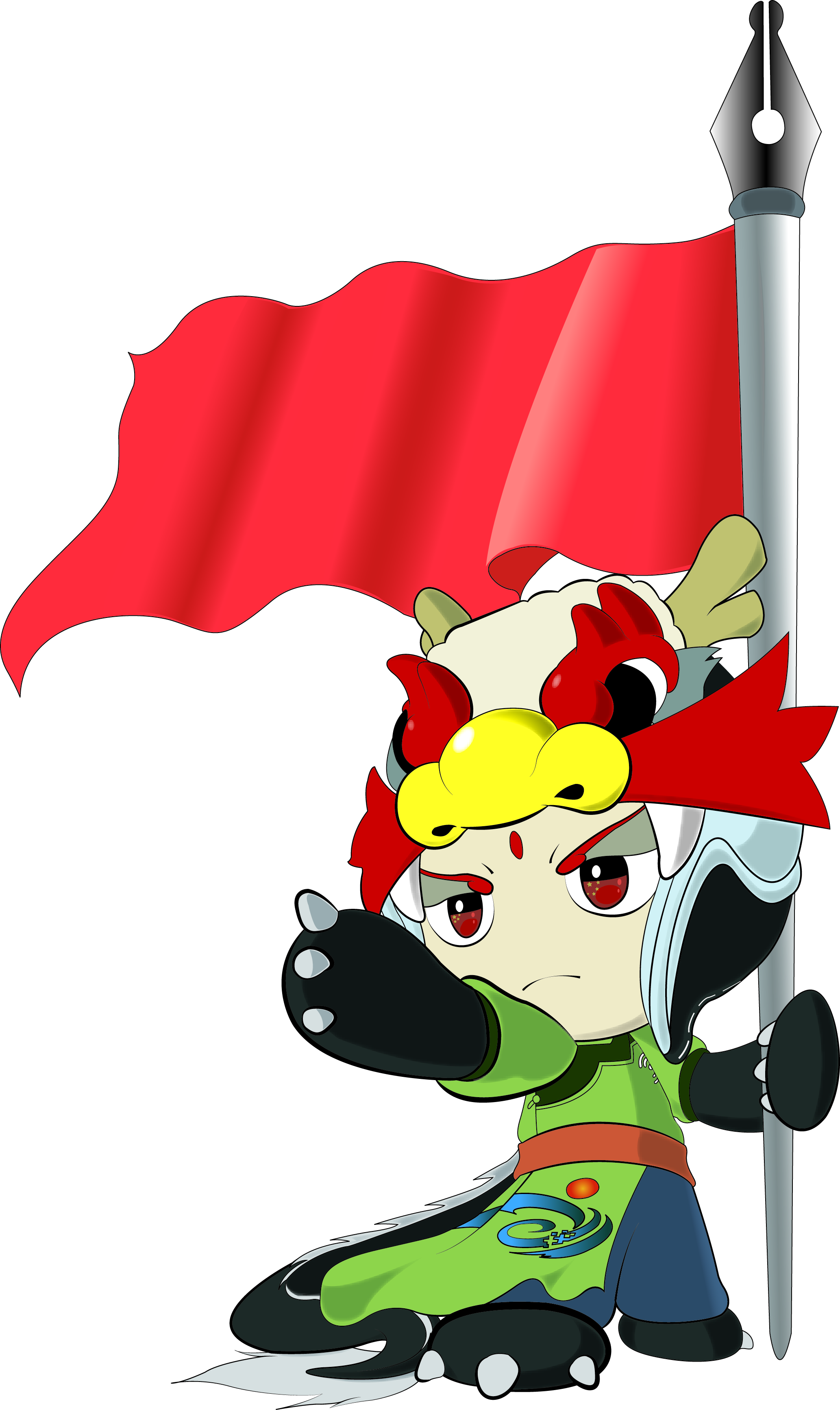 金龙奖虚拟形象ip设计奖龙娃闯闯