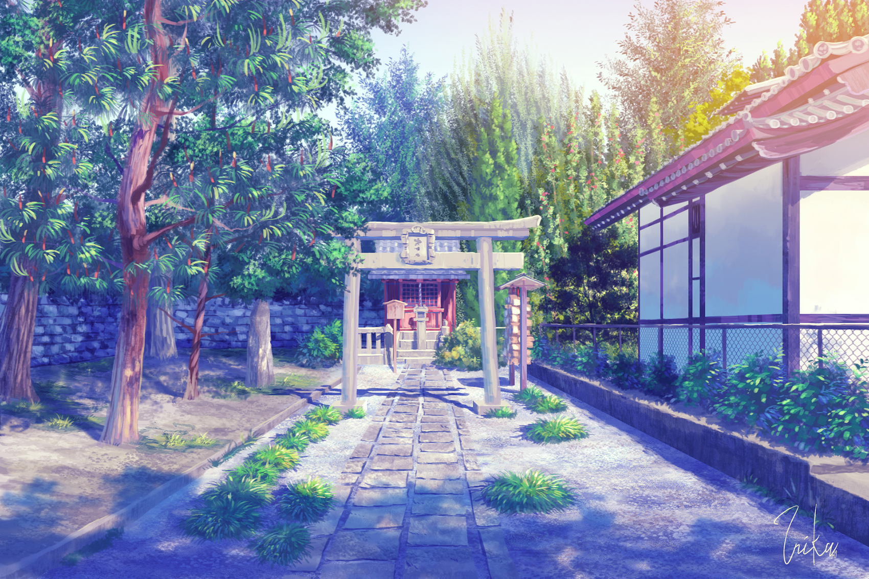 动漫壁纸朋克战车雪景狐狸娘2020年1月号